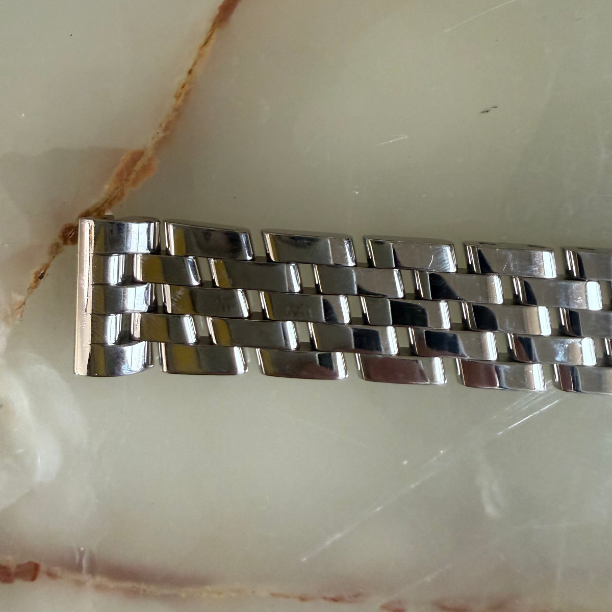 Authentic Breitling Stainless Steel 19mm Watch Bracelet S3604