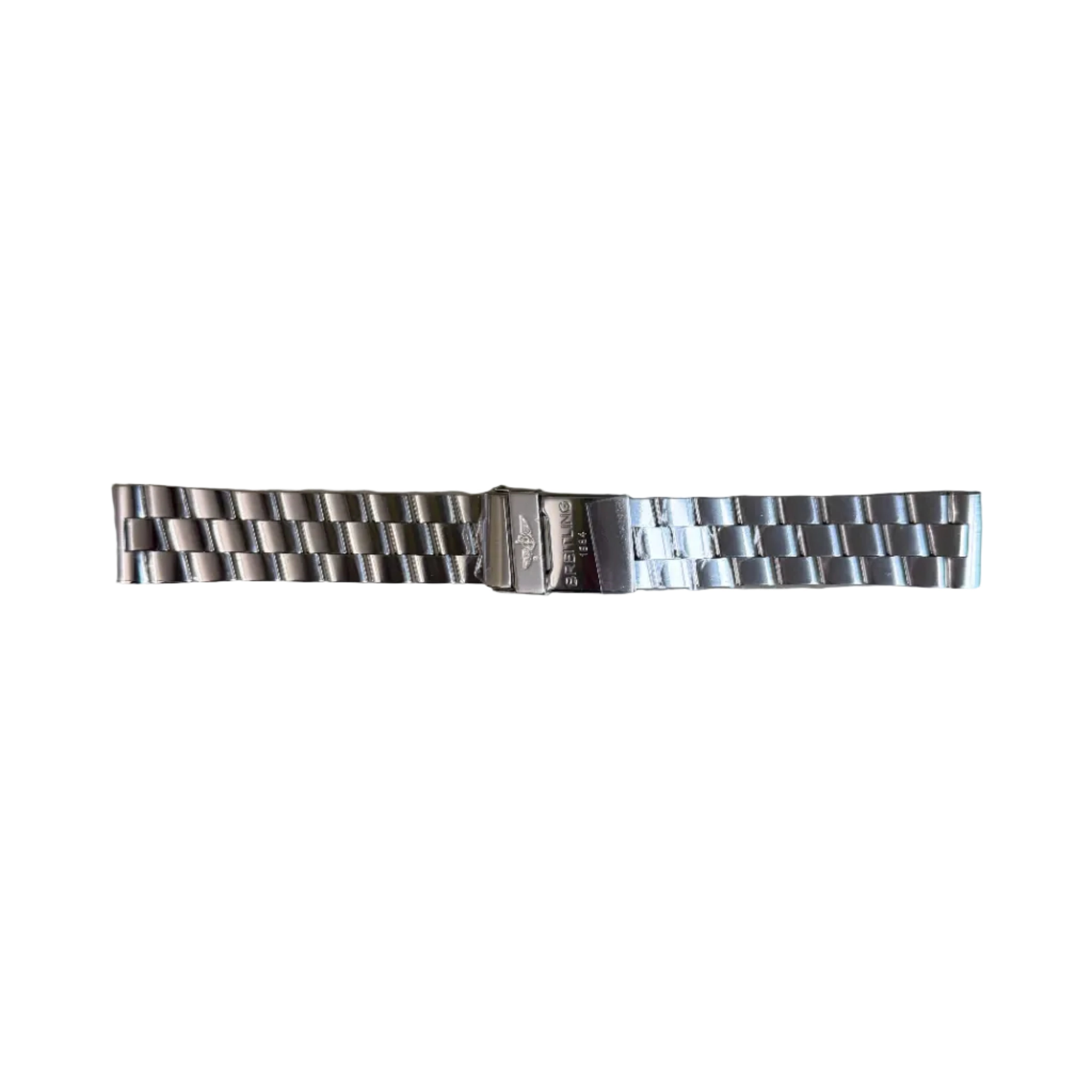 Authentic Breitling Stainless Steel 22mm Watch Bracelet W0409