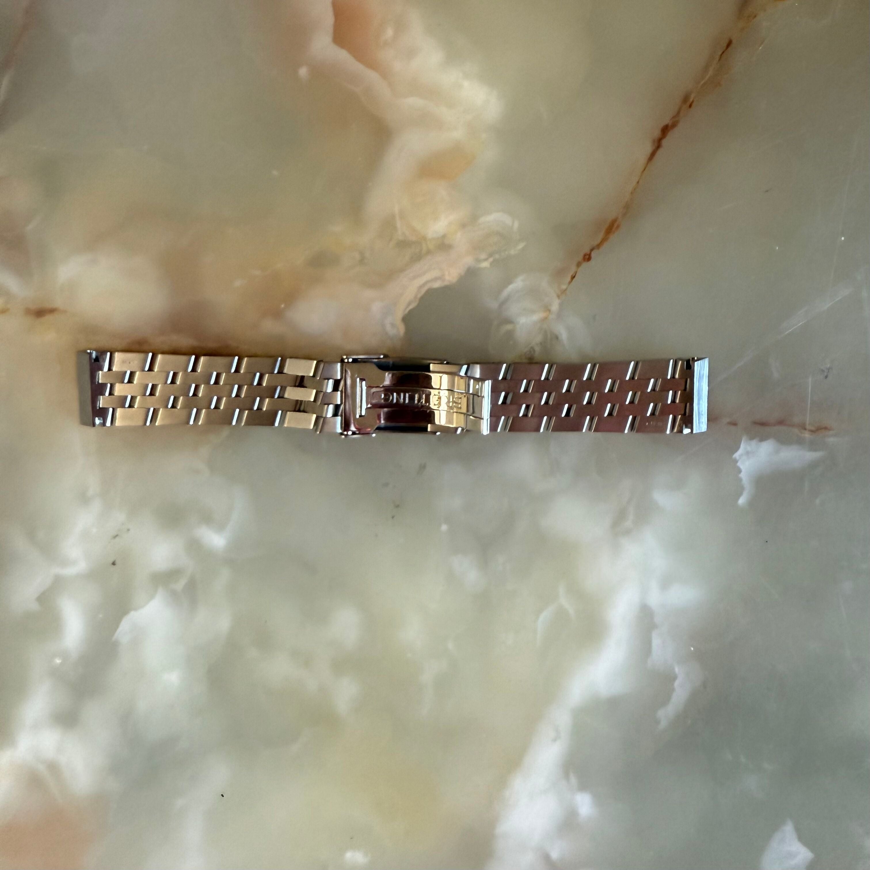 Authentic Breitling Stainless Steel Bracelet 371A 22mm BR10700938