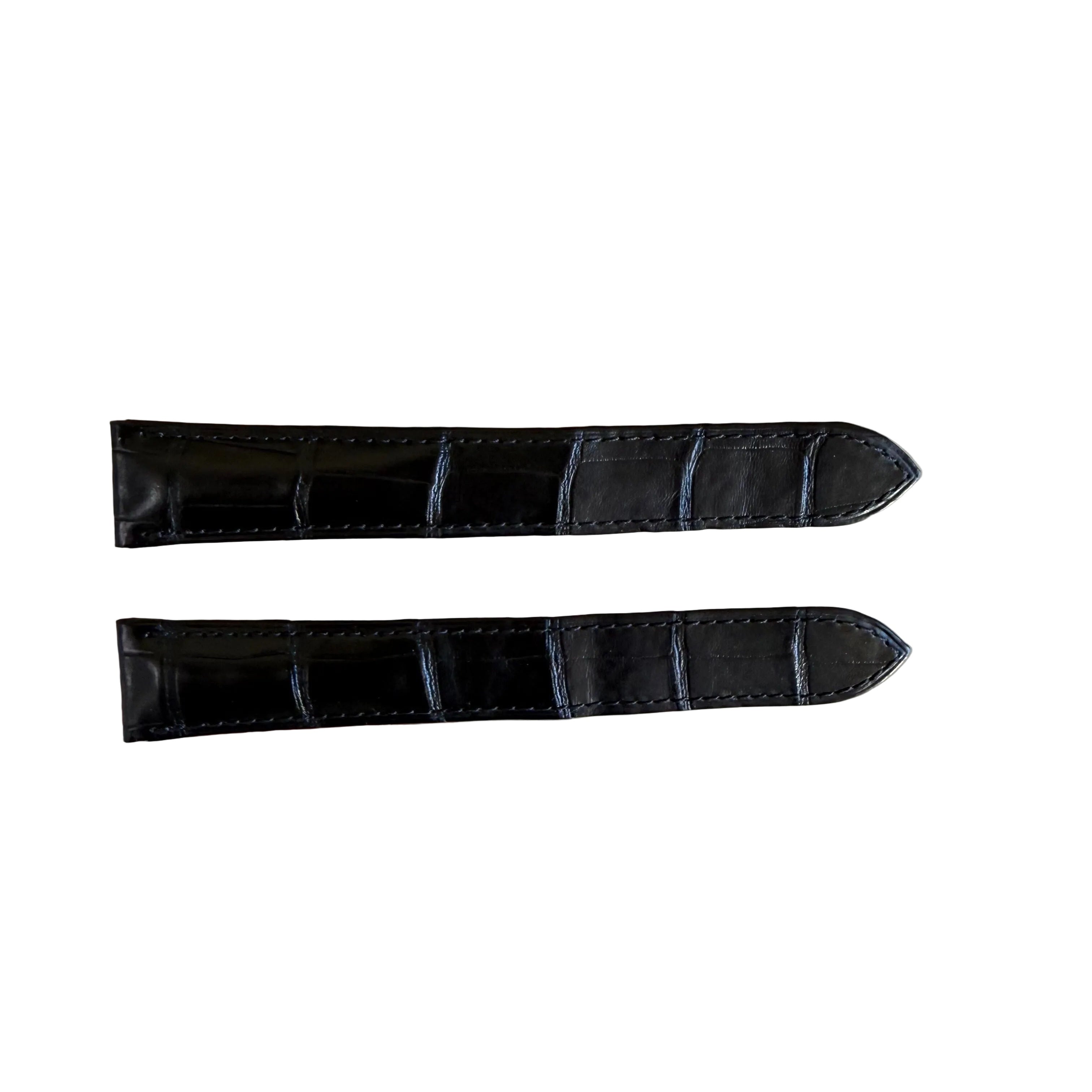 Authentic Cartier Black Alligator Watch Strap Band 20mm KD5LZL04-S06