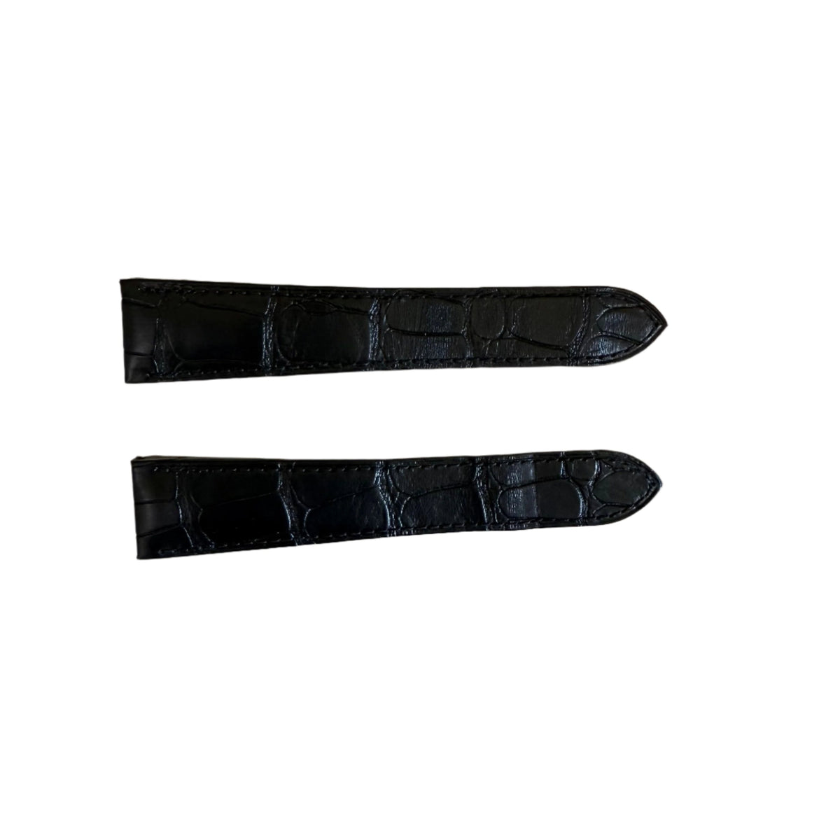 Authentic Cartier Black Alligator Watch Strap Band 22mm KD69JL04-S06