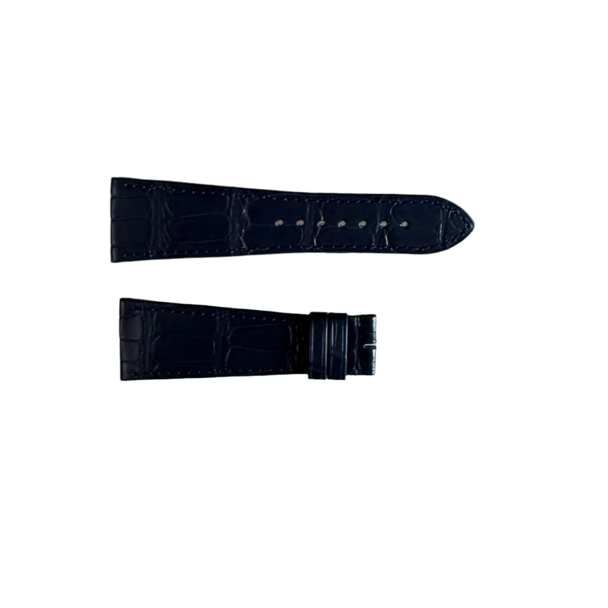 Authentic Cartier Blue Alligator Watch Strap Band 25mm KD4MAK29-S06