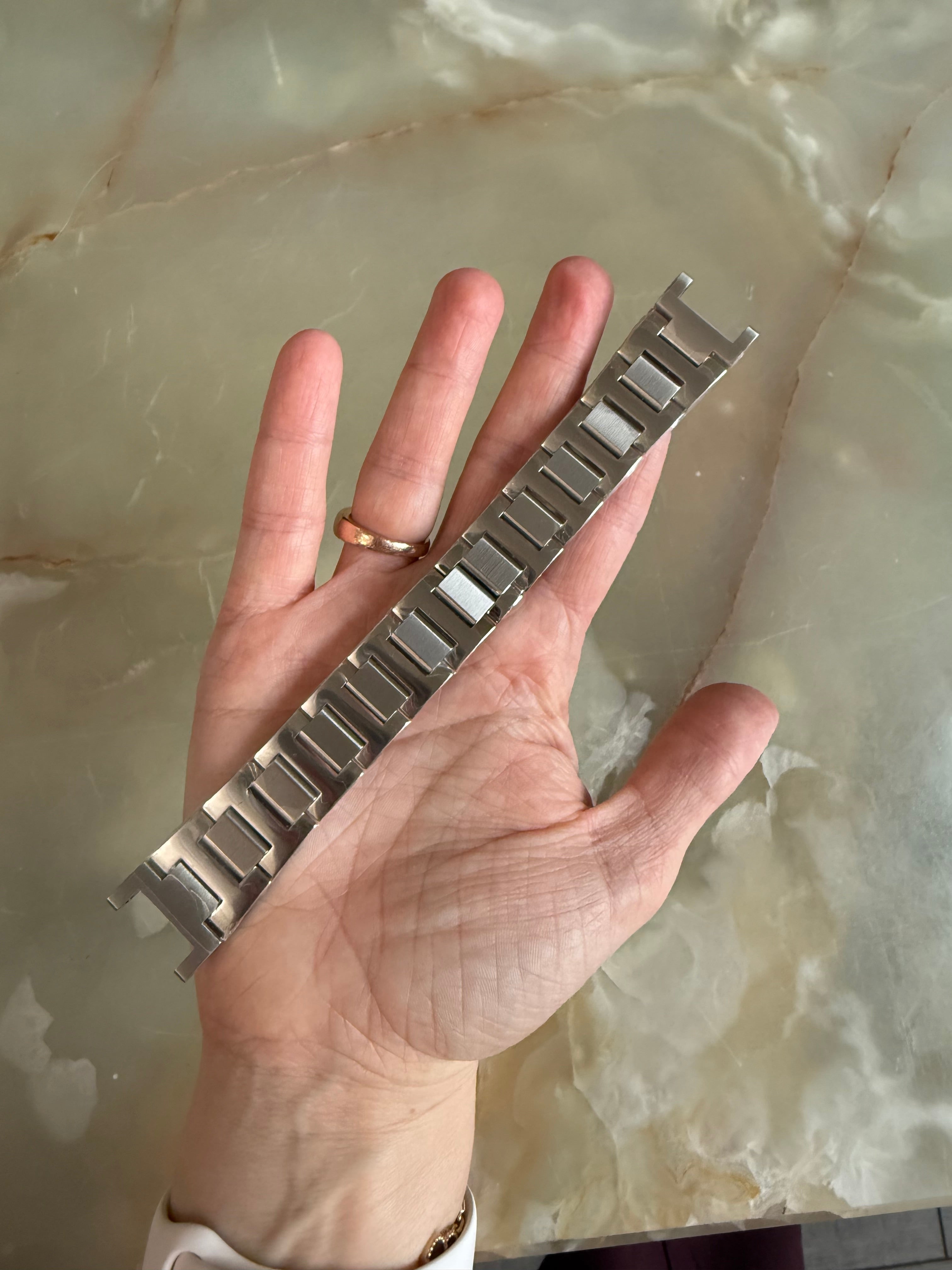 Authentic Cartier Pasha Stainless Steel Watch Bracelet 21mm