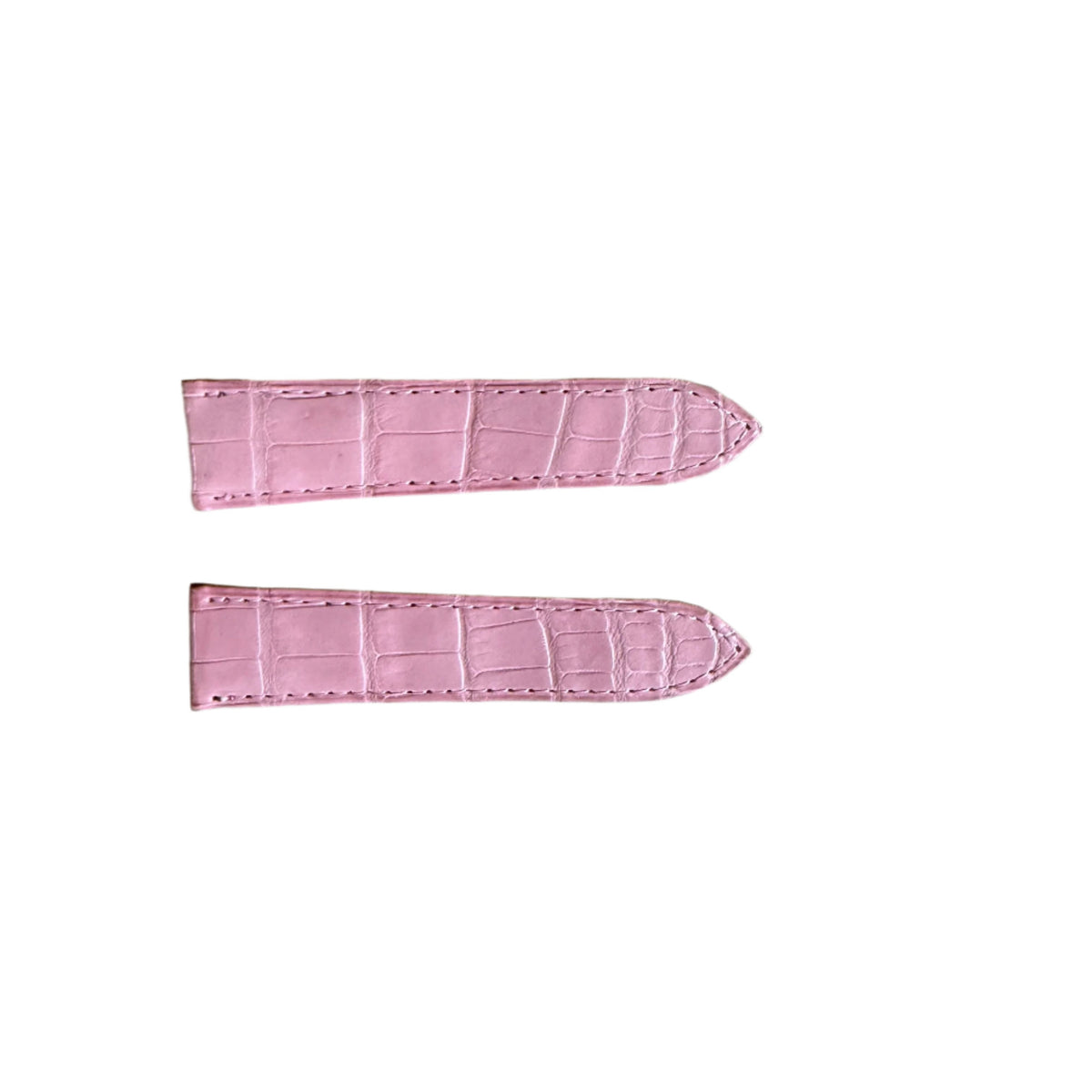 Authentic Cartier Pink Alligator Watch Strap Band 20mm KD98ZK80