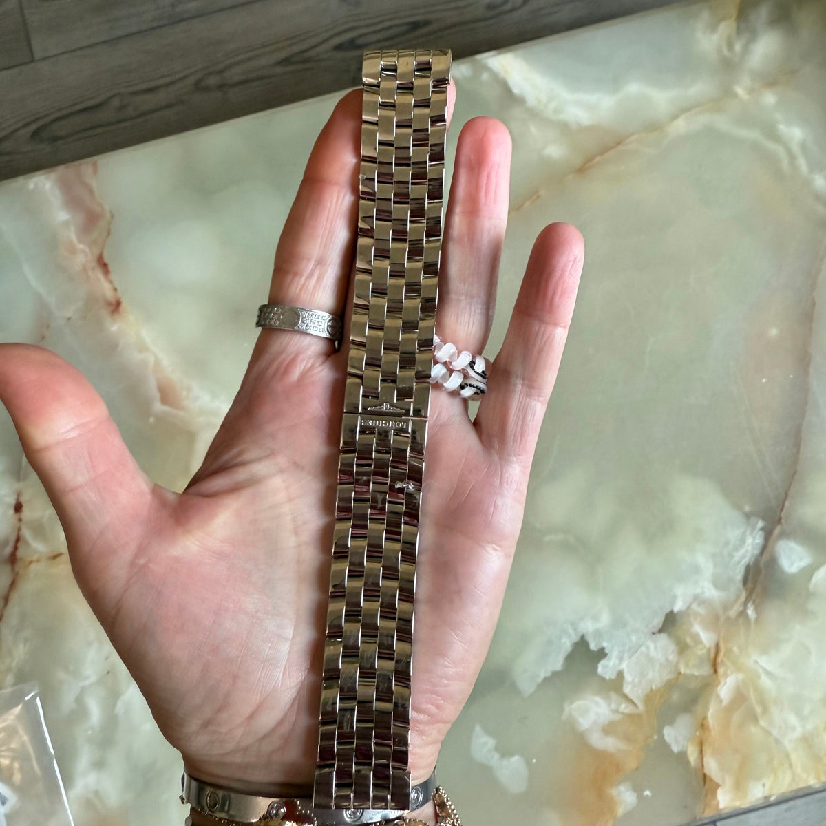 Authentic Longines Dolce Vita Stainless Steel Watch Bracelet 22mm L600075209
