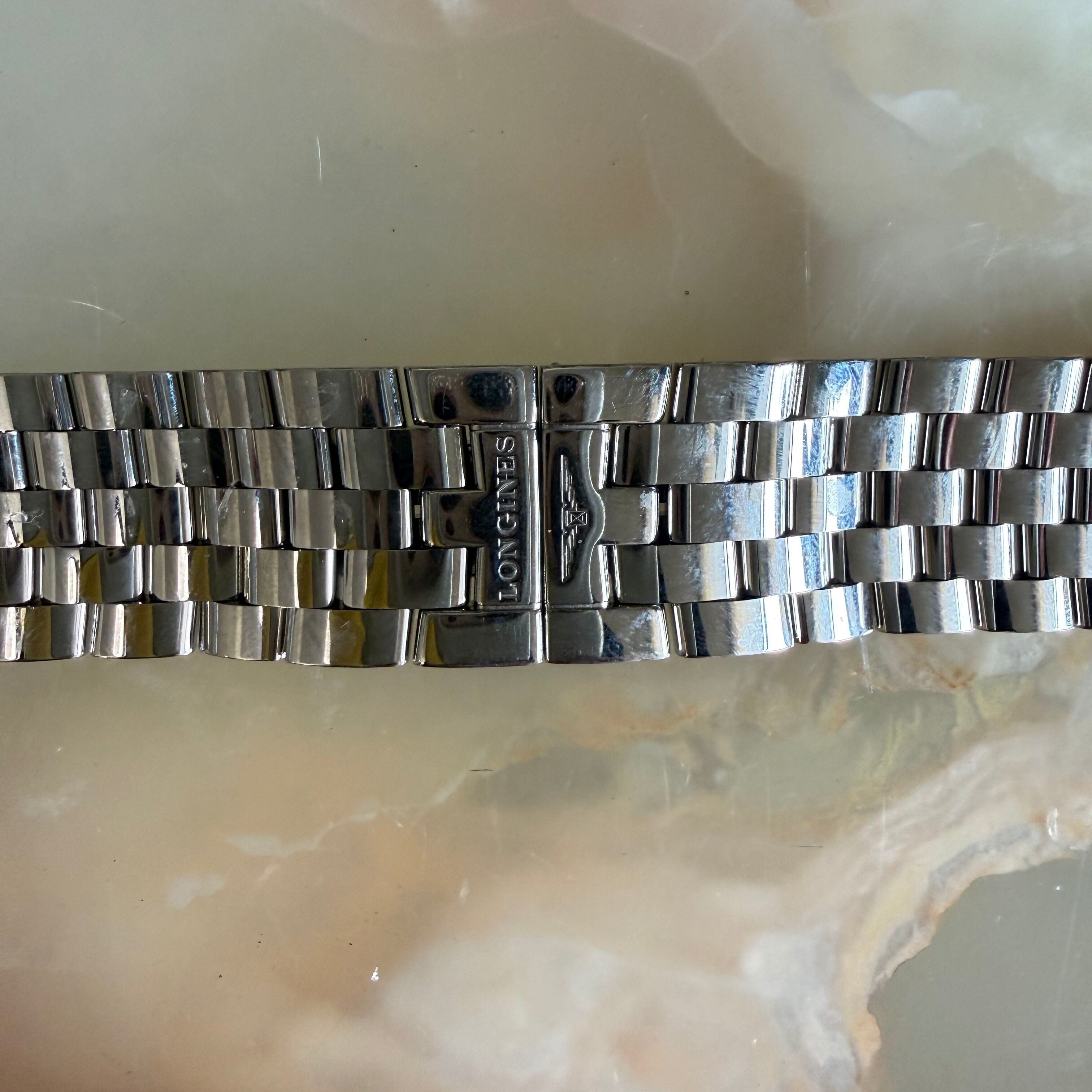 Authentic Longines Stainless Steel Watch Bracelet 18mm 27668