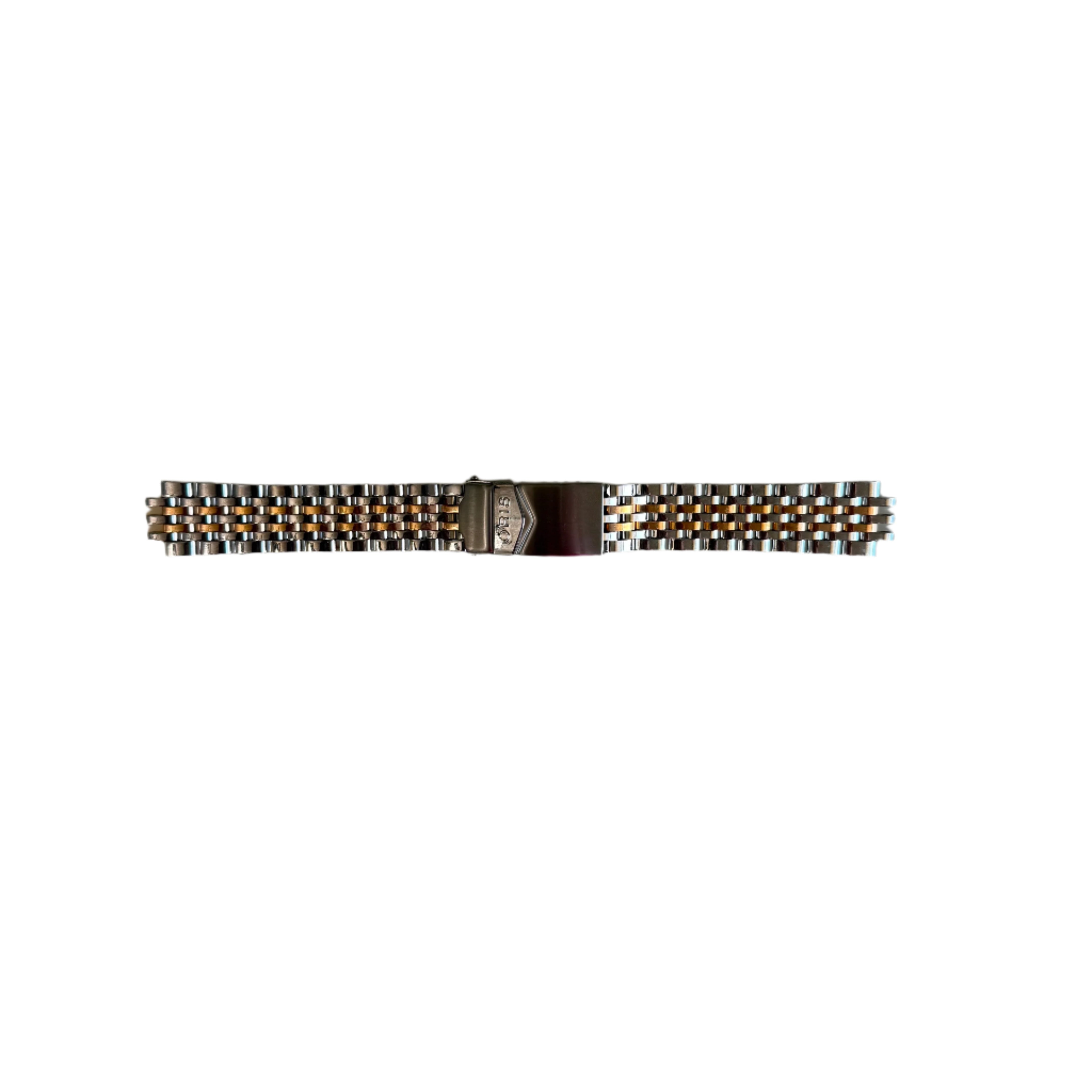 Authentic Oris Steel Gold Watch Bracelet 18mm 81863