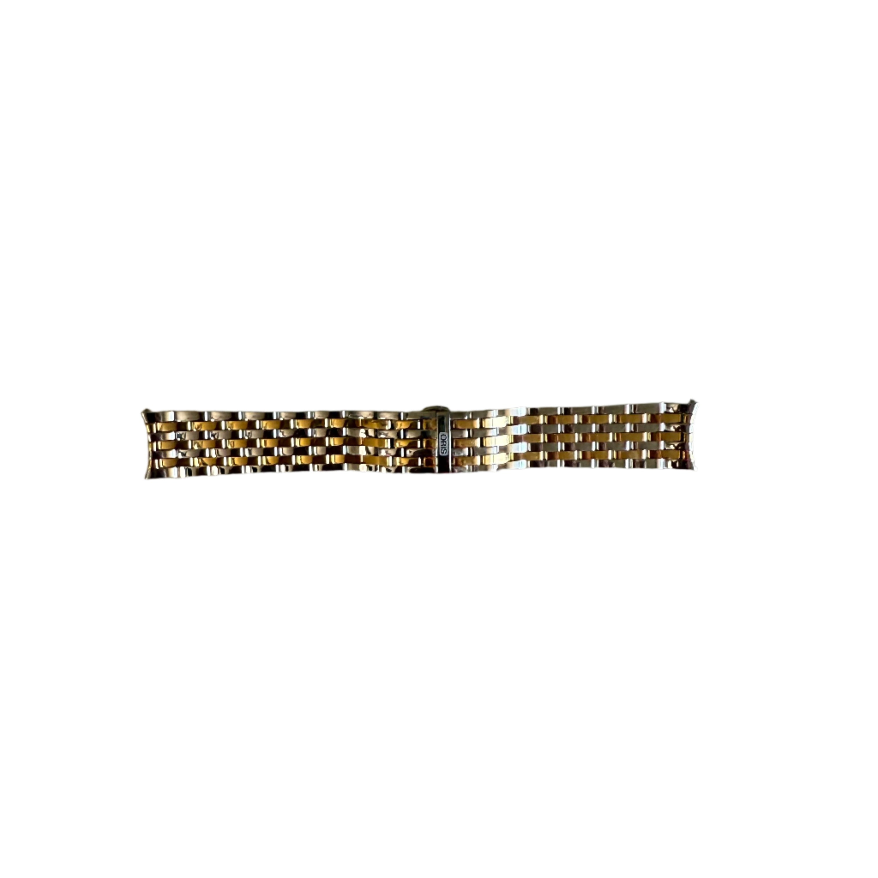 Authentic Oris Steel Gold Watch Bracelet 21mm 0782174