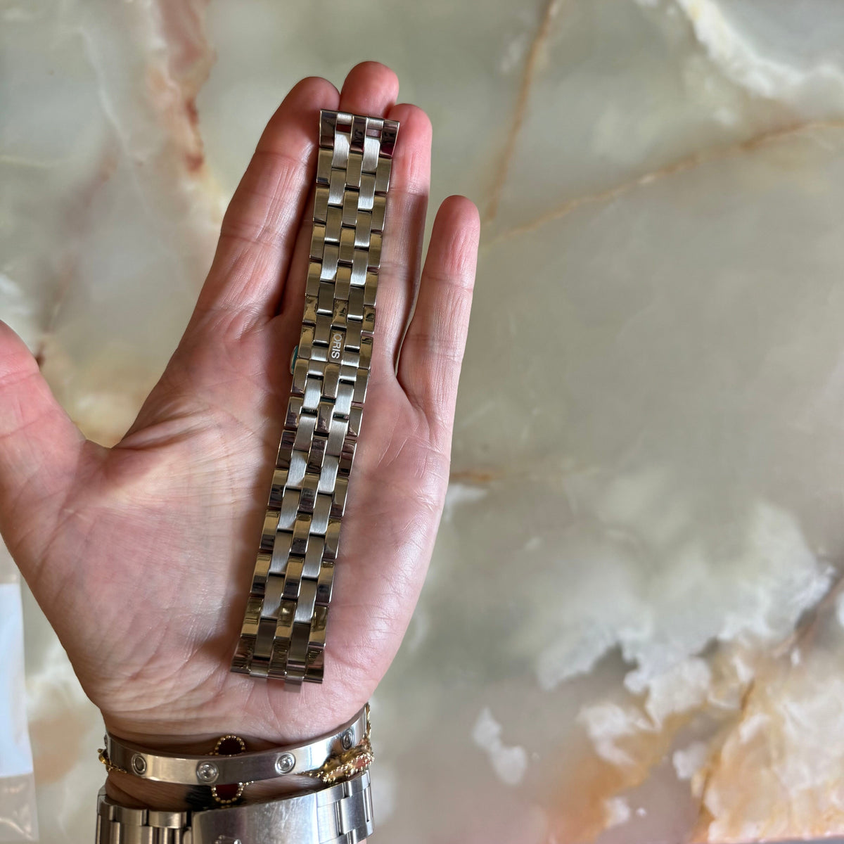 Authentic Oris Steel Watch Bracelet 21mm 82171