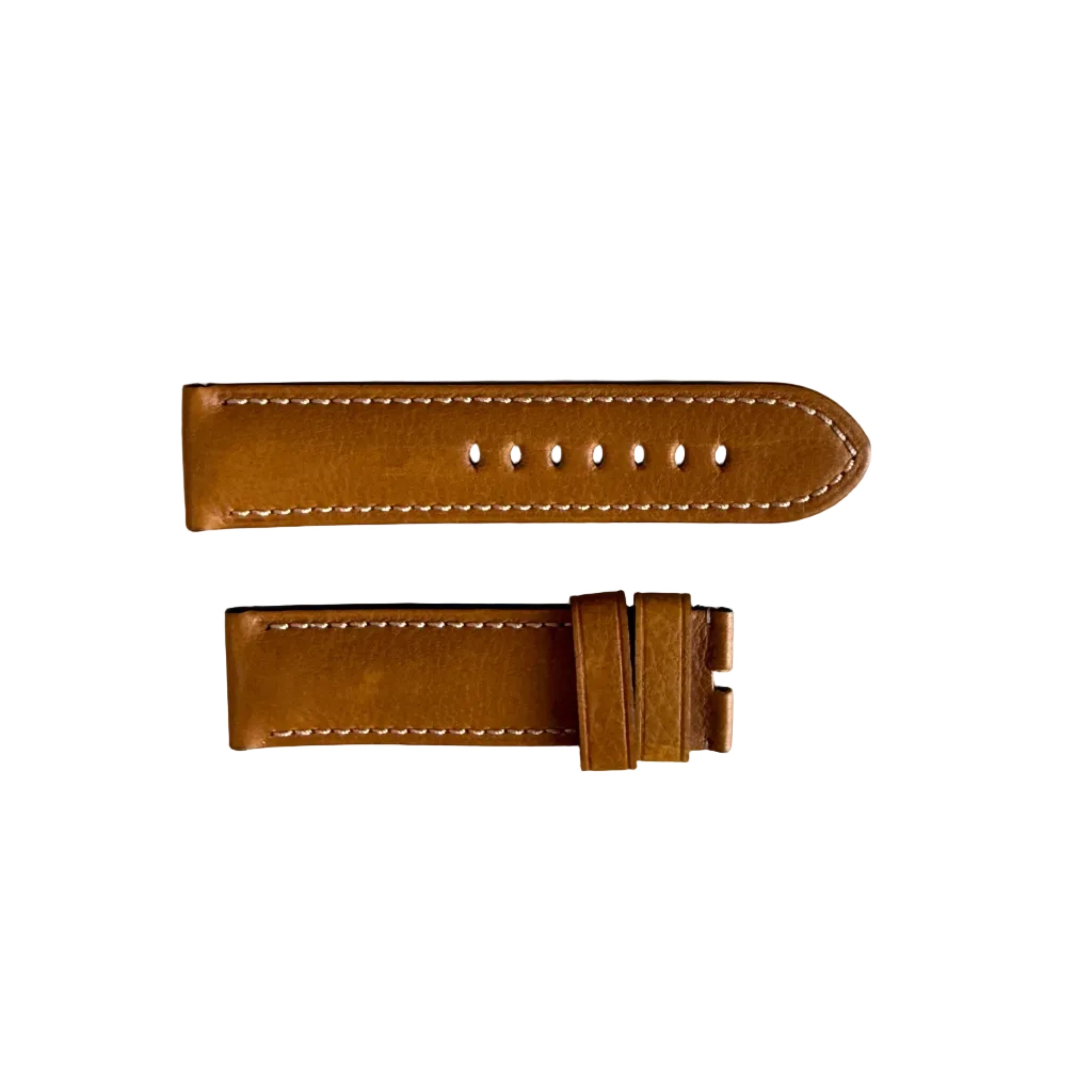 Authentic Panerai Brown Leather Watch Strap Band 26mm