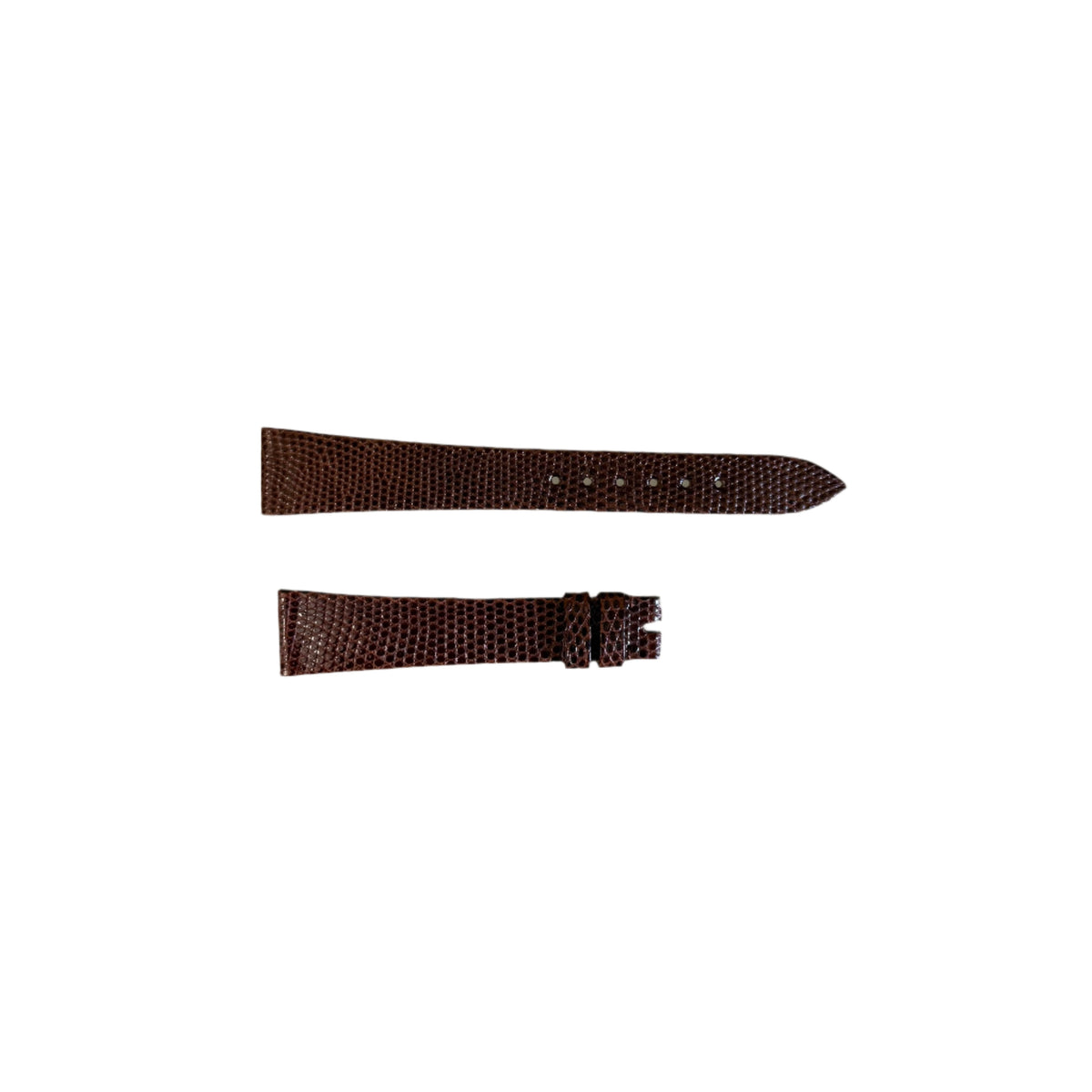 Authentic Patek Philippe Brown Lizard Watch Strap Band 16mm
