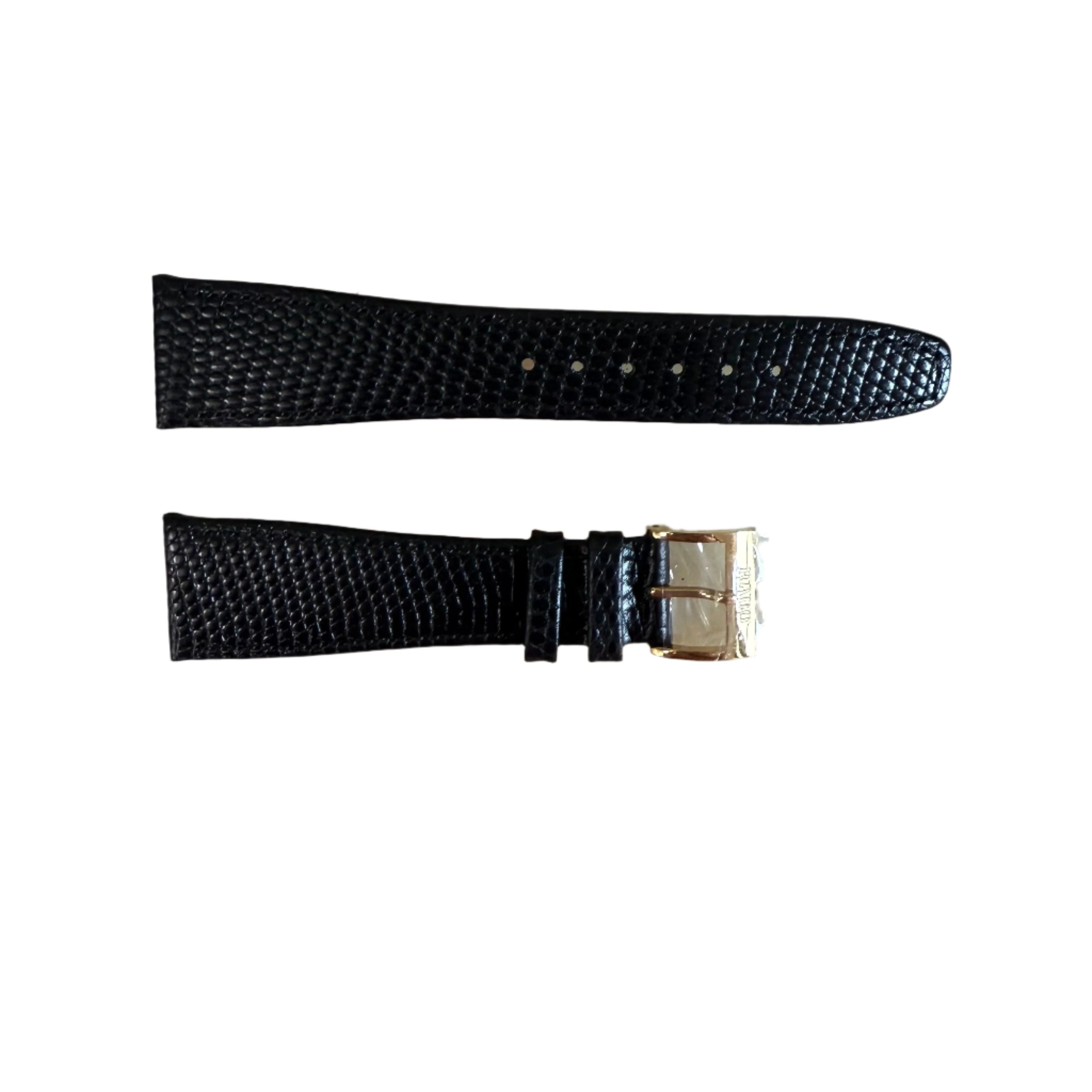 Authentic RADO Black Calfskin Watch Strap Band 23mm with Buckle 08508-H