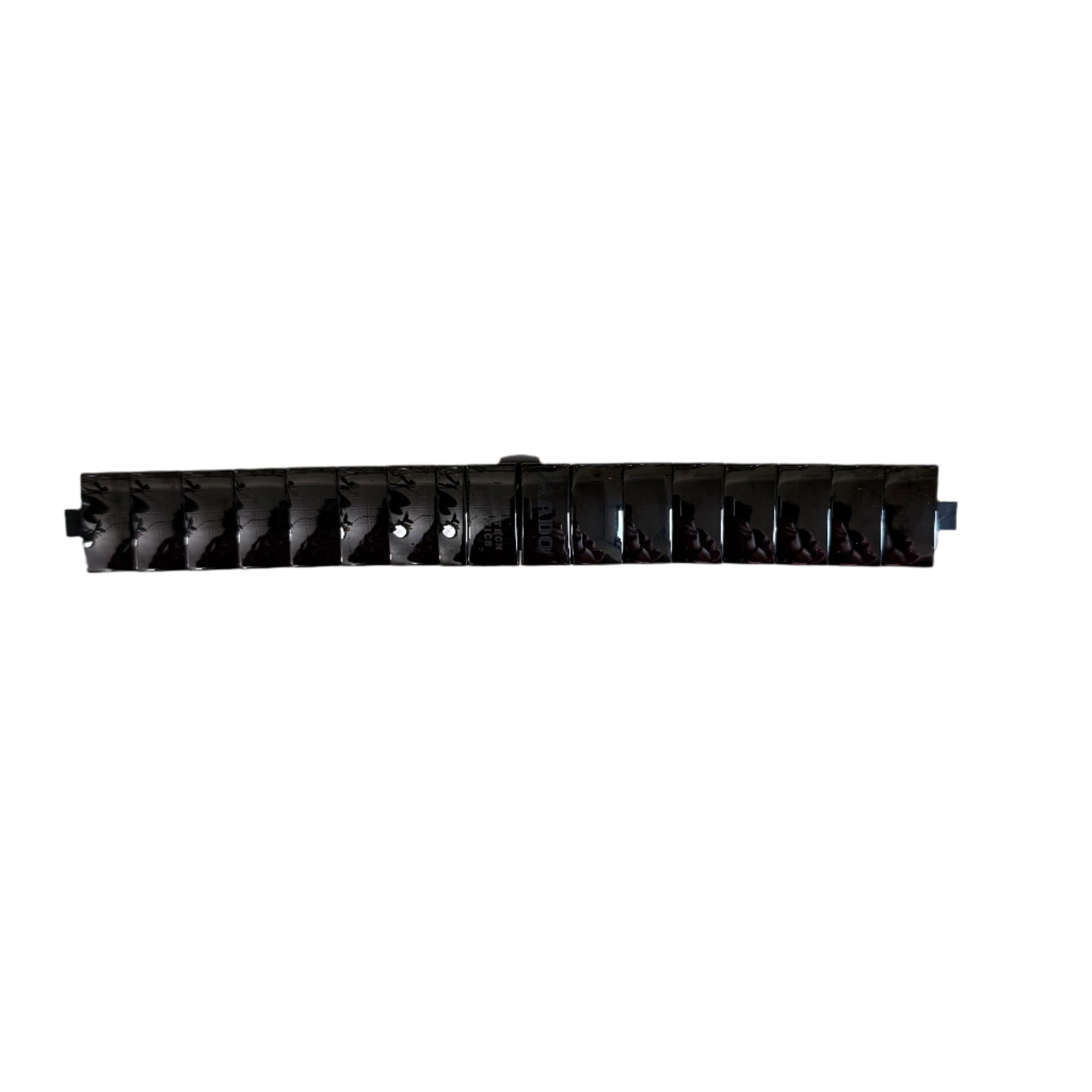 Authentic RADO Black High-Tech Ceramics Watch Bracelet 21mm 04438