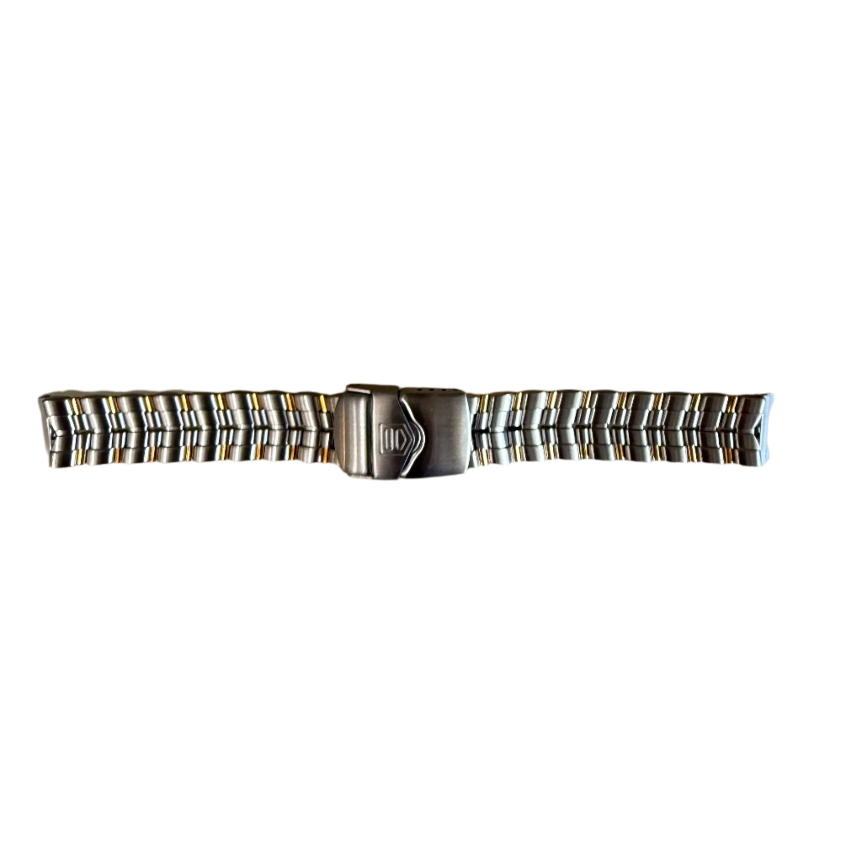 Authentic TAG Heuer 6000 Steel Gold Watch Bracelet 19mm BD0680-MOA