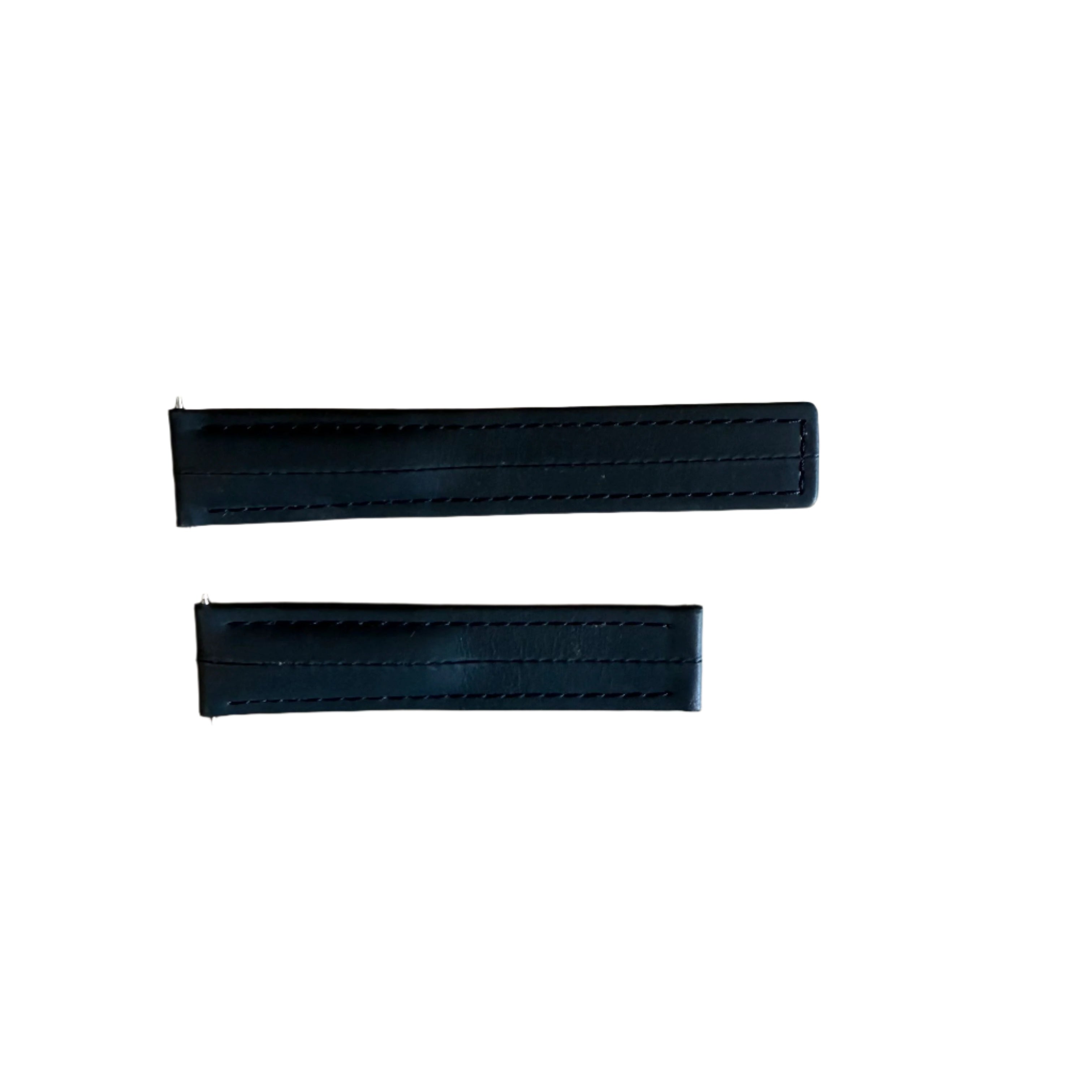 Authentic TAG Heuer Blue Leather Watch Strap Band 18mm FC6019