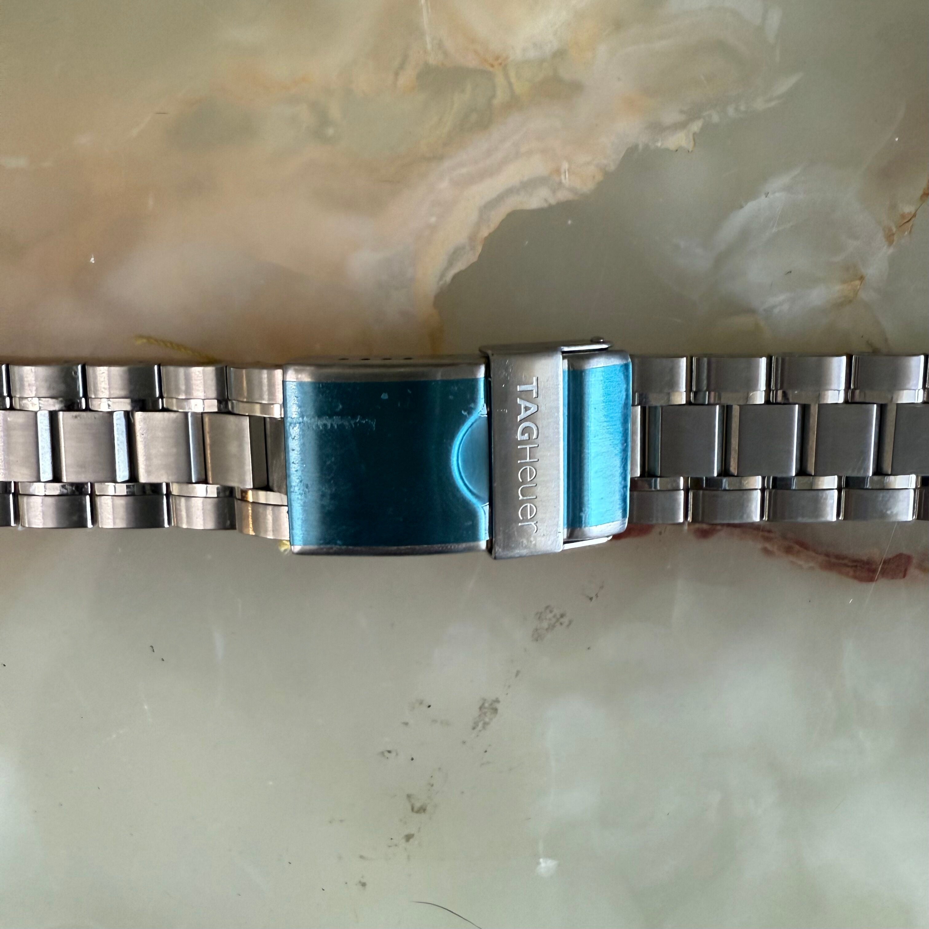 Authentic TAG Heuer Carrera Stainless Steel Watch Bracelet 20mm FAA021