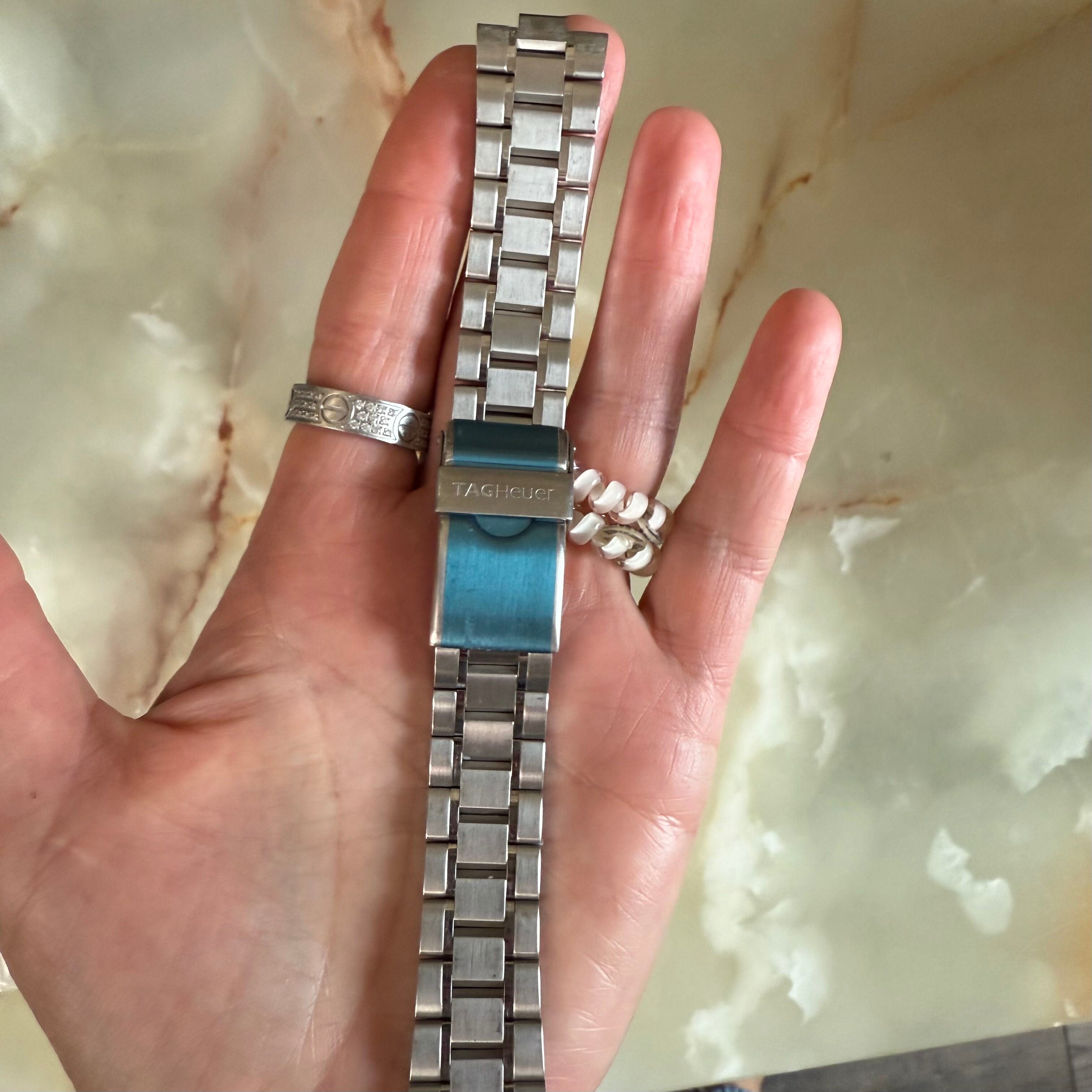 Authentic TAG Heuer Carrera Stainless Steel Watch Bracelet 20mm FAA021