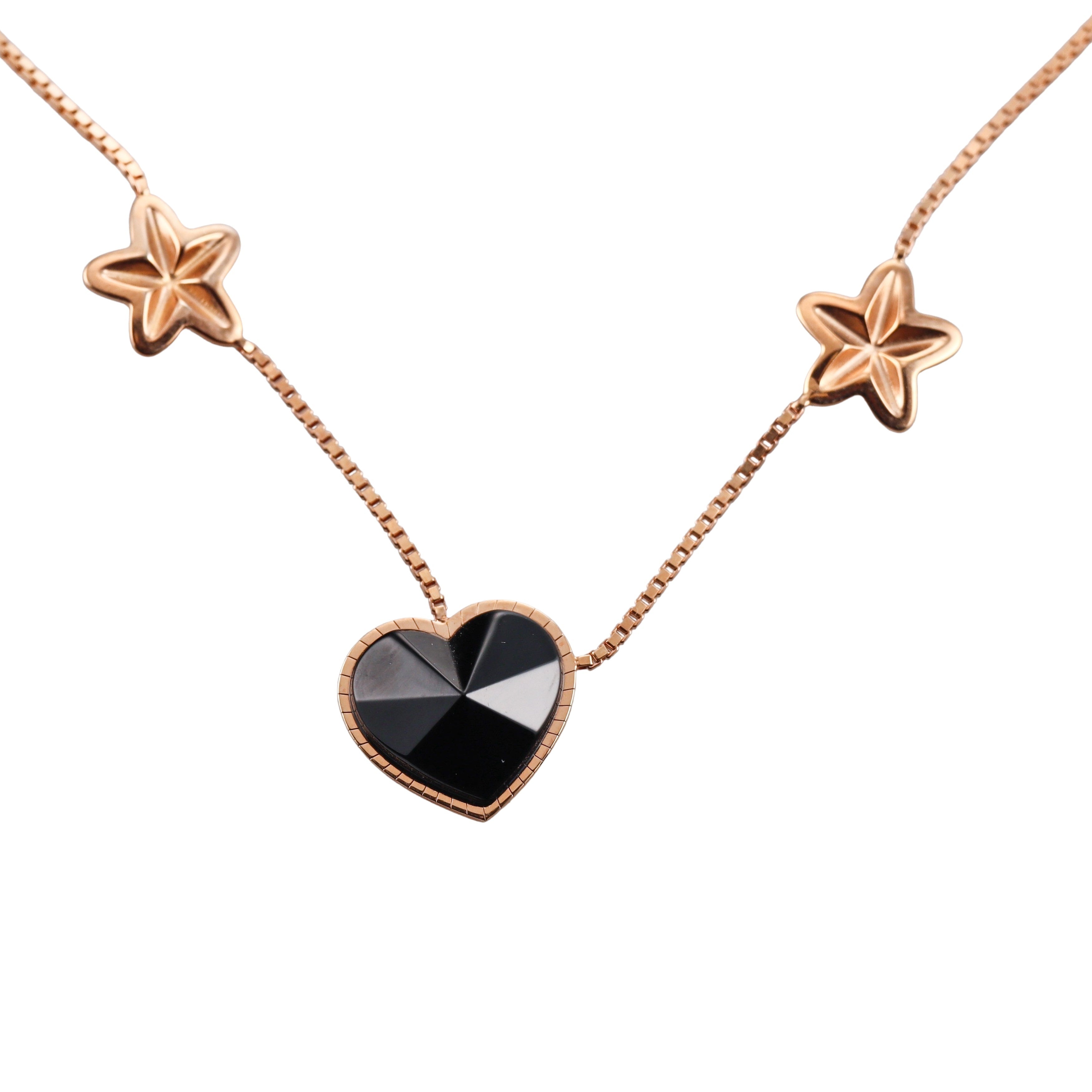 Baccarat Etoile Mon Coeur 18k Gold Vermeil Sterling Silver Vermeil Necklace