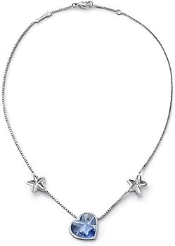 Baccarat Etoile Mon Coeur Sterling Silver Heart Necklace 2812855