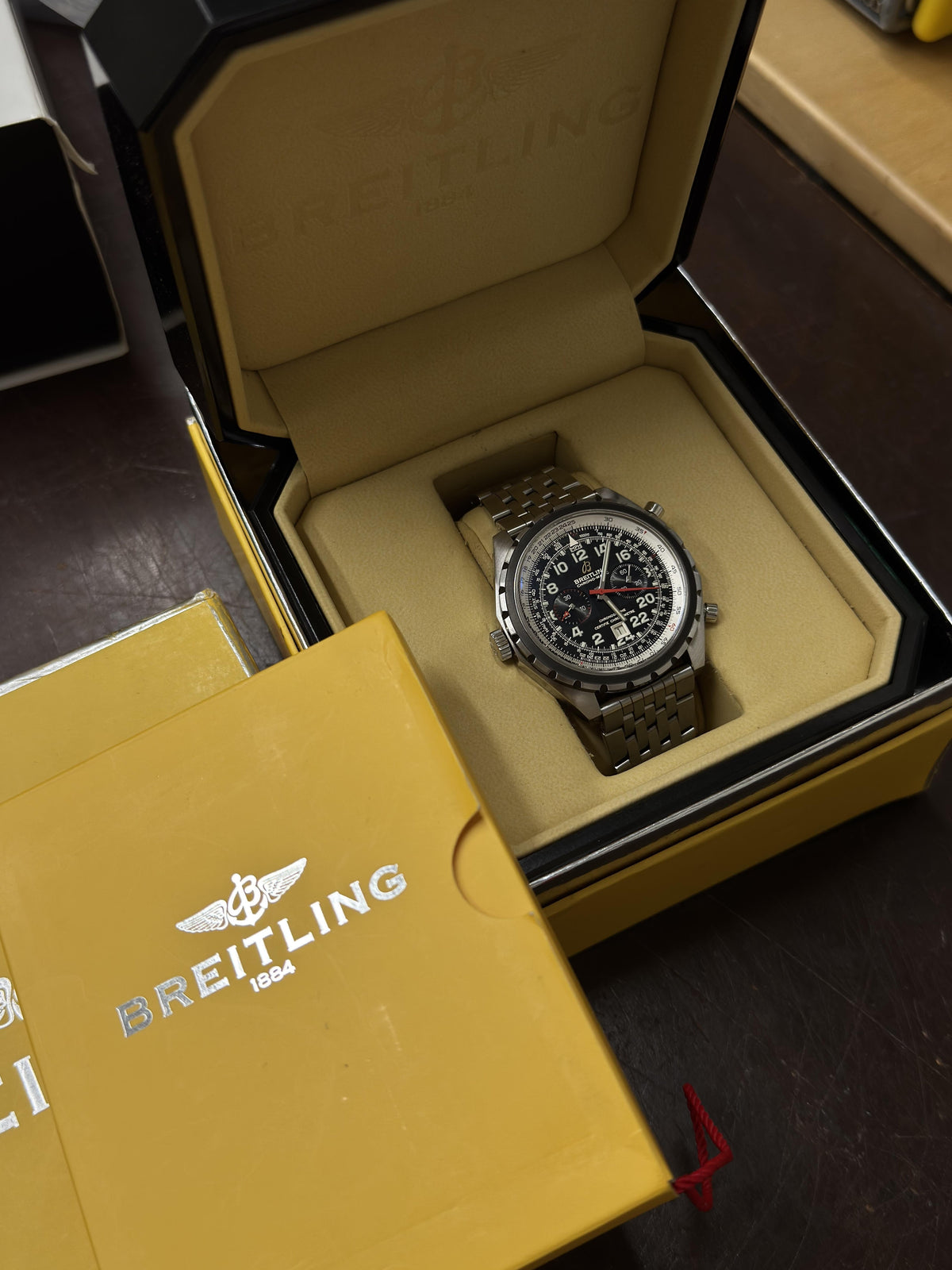 Breitling Chrono-Matic 49 Steel Automatic Chronograph Watch A22360