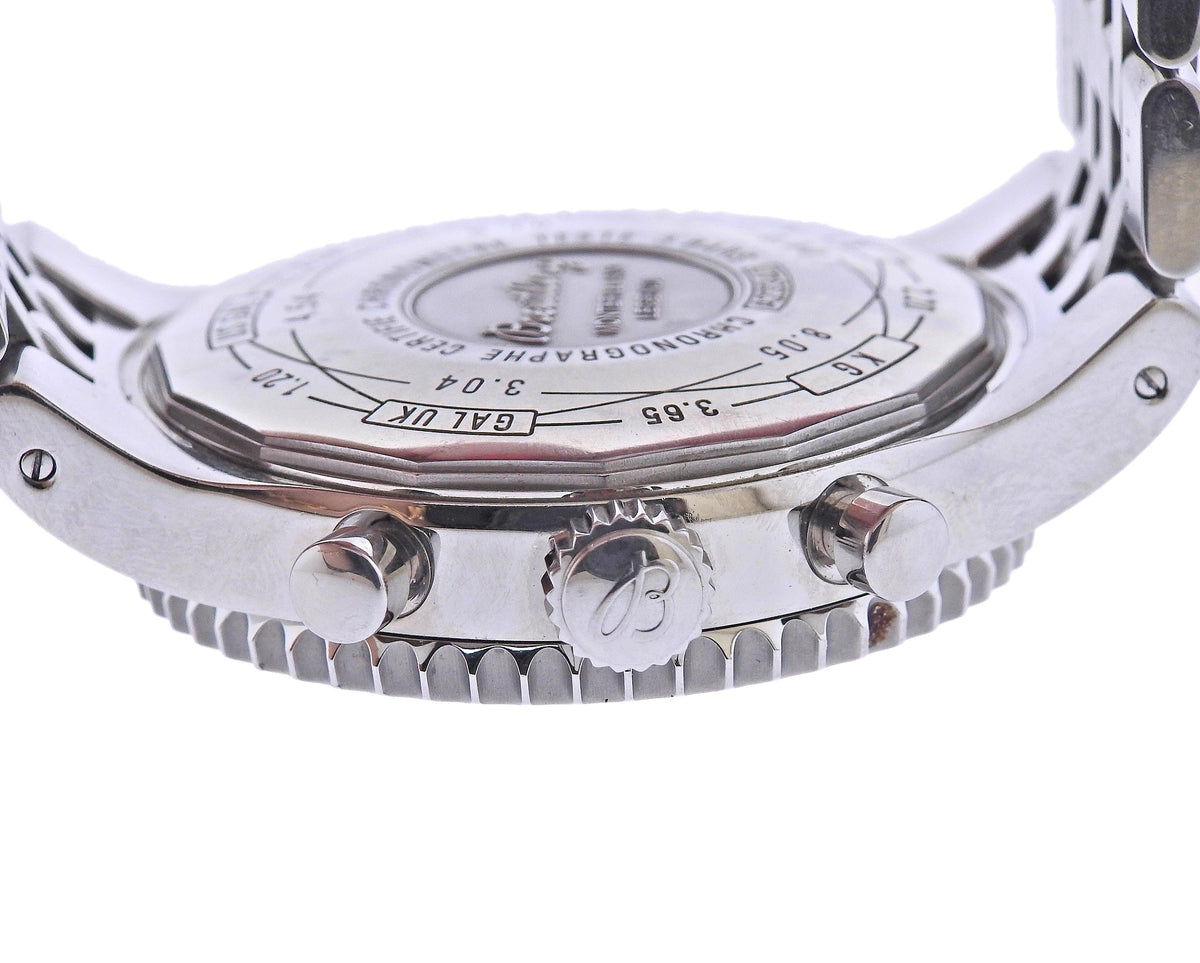 Breitling Montbrillant Legende Chronograph Automatic Stainless Steel Watch A2334