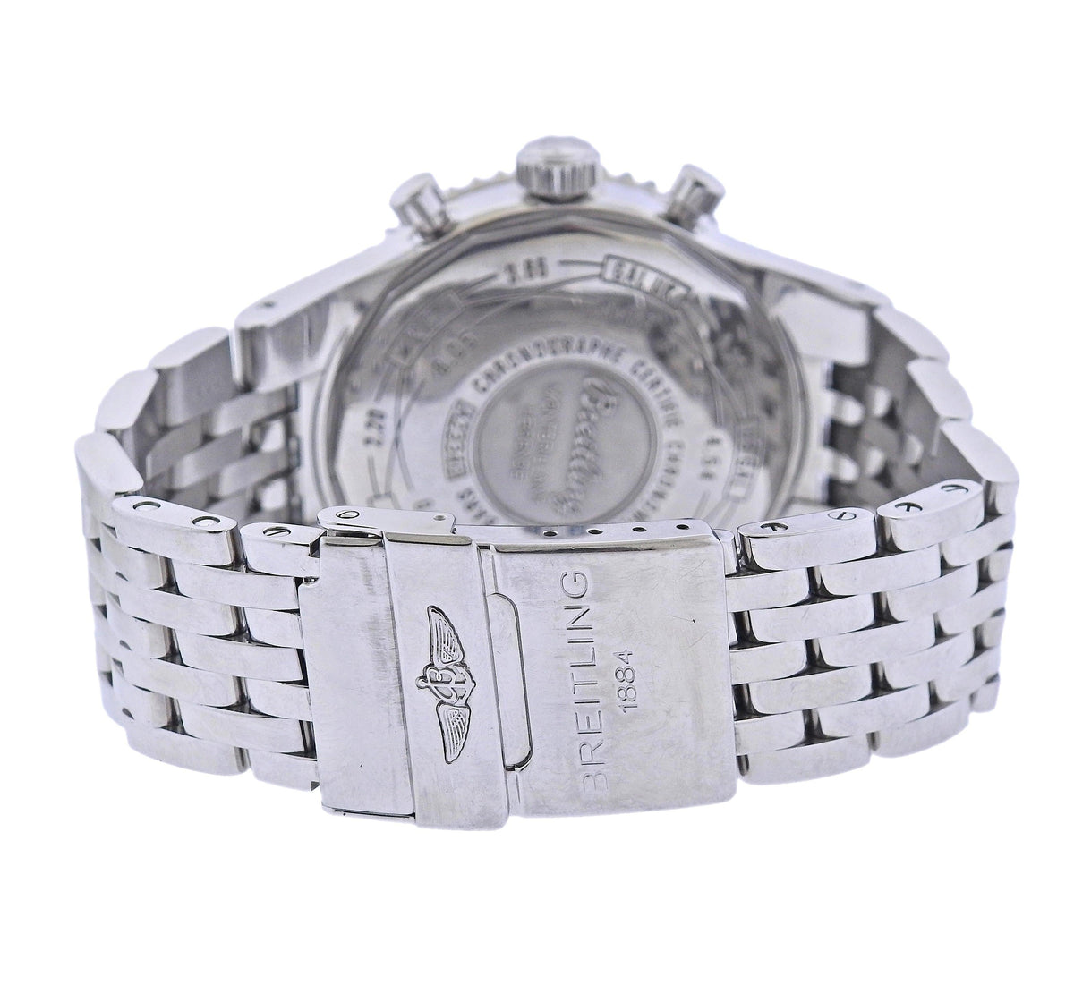 Breitling Montbrillant Legende Chronograph Automatic Stainless Steel Watch A2334