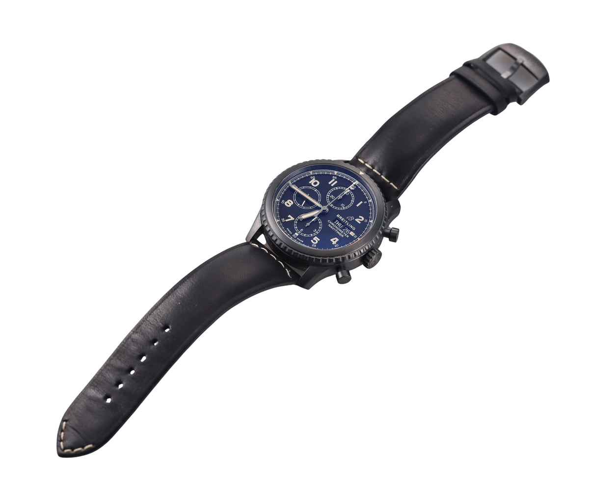 Breitling Navitimer 8 Chronograph 43 Black Automatic Watch MI3314