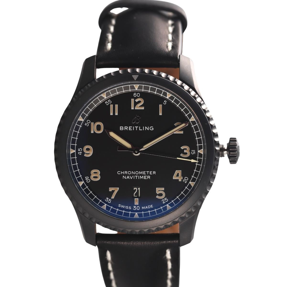 Breitling Navitimer 8 Chronometer Black Dial Automatic Watch M17314