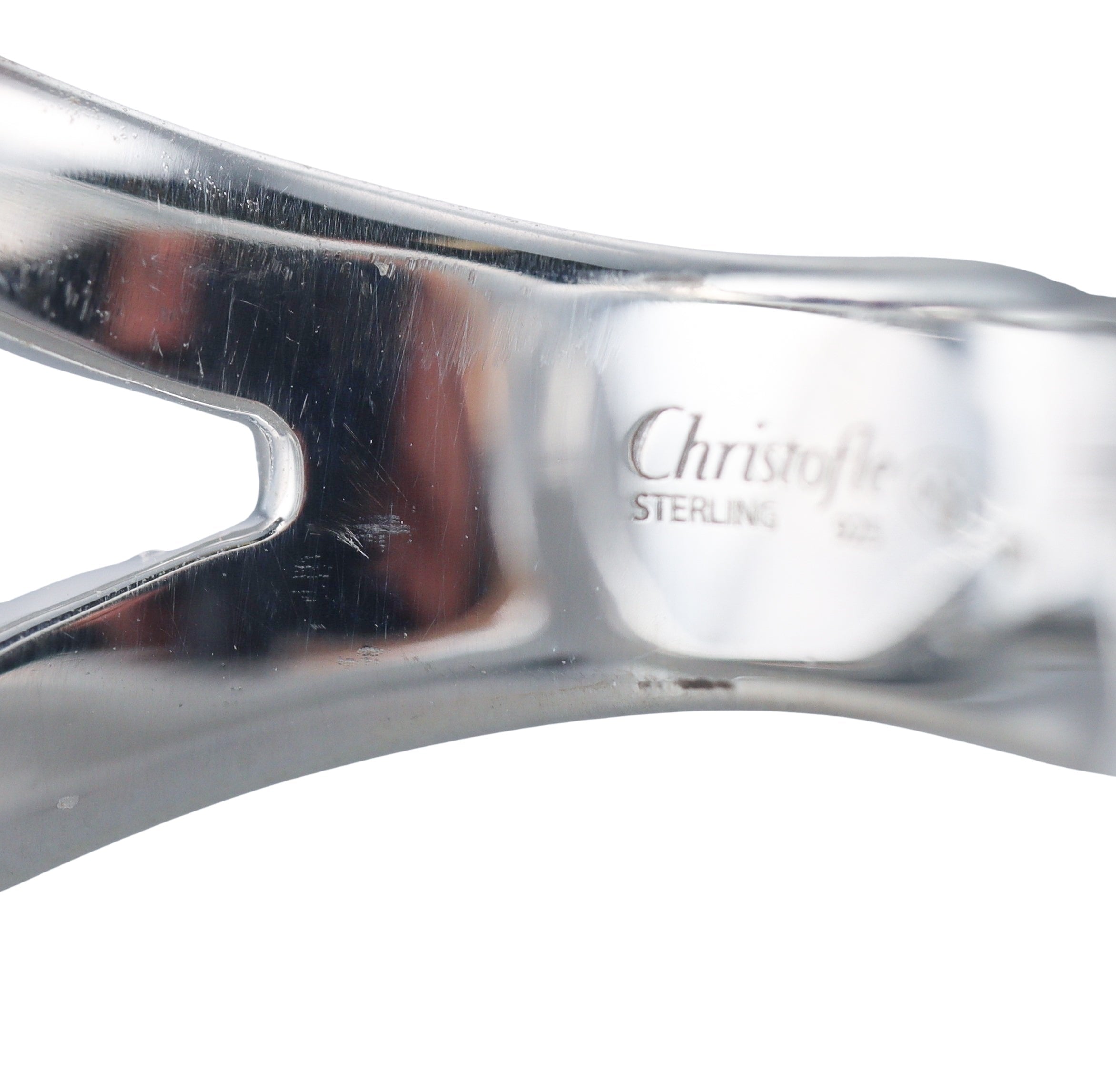 C De Christofle Sterling Silver Gilted Rose Gold Ring 6761059