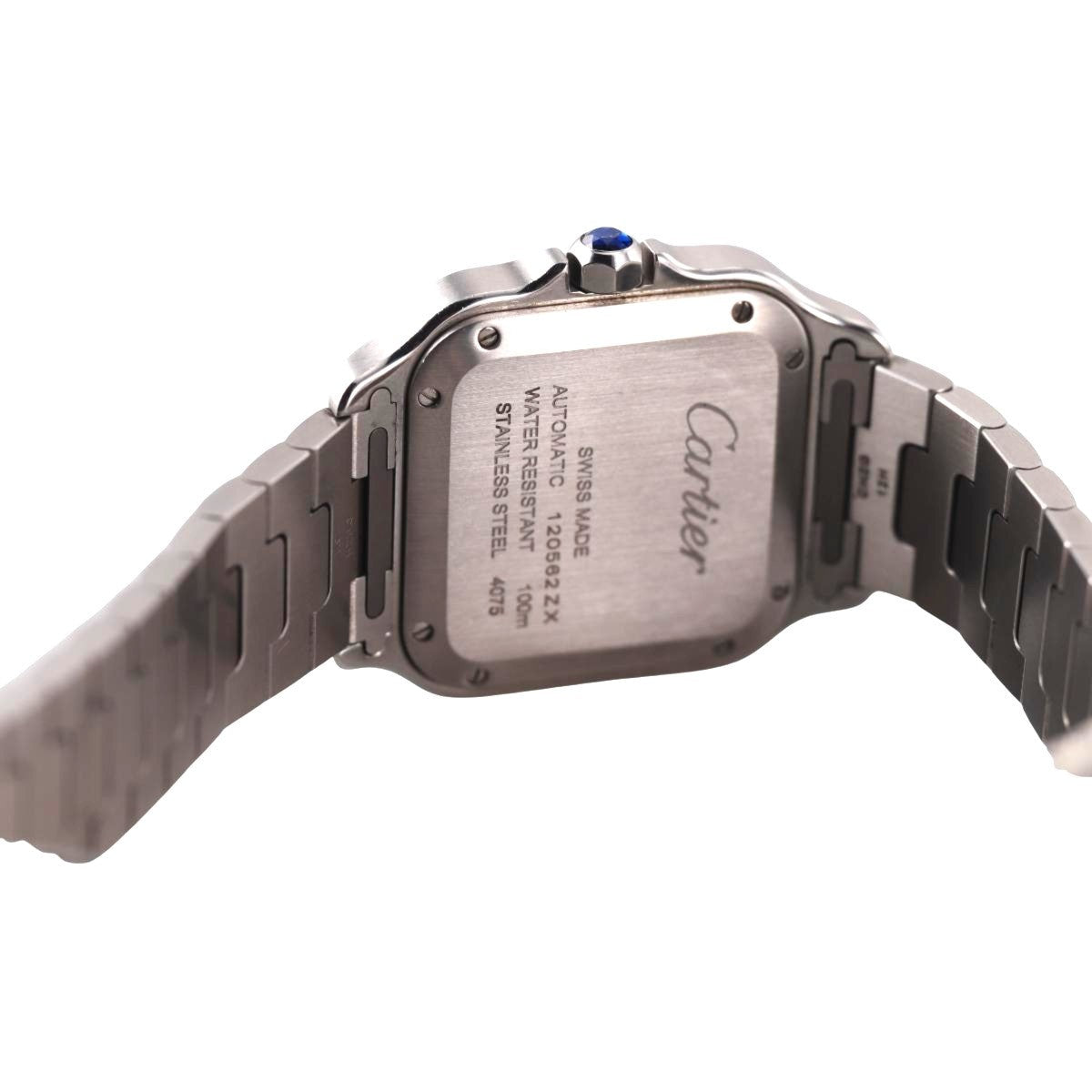 Cartier Santos Gold and Steel Automatic Watch Medium Model W2SA0016