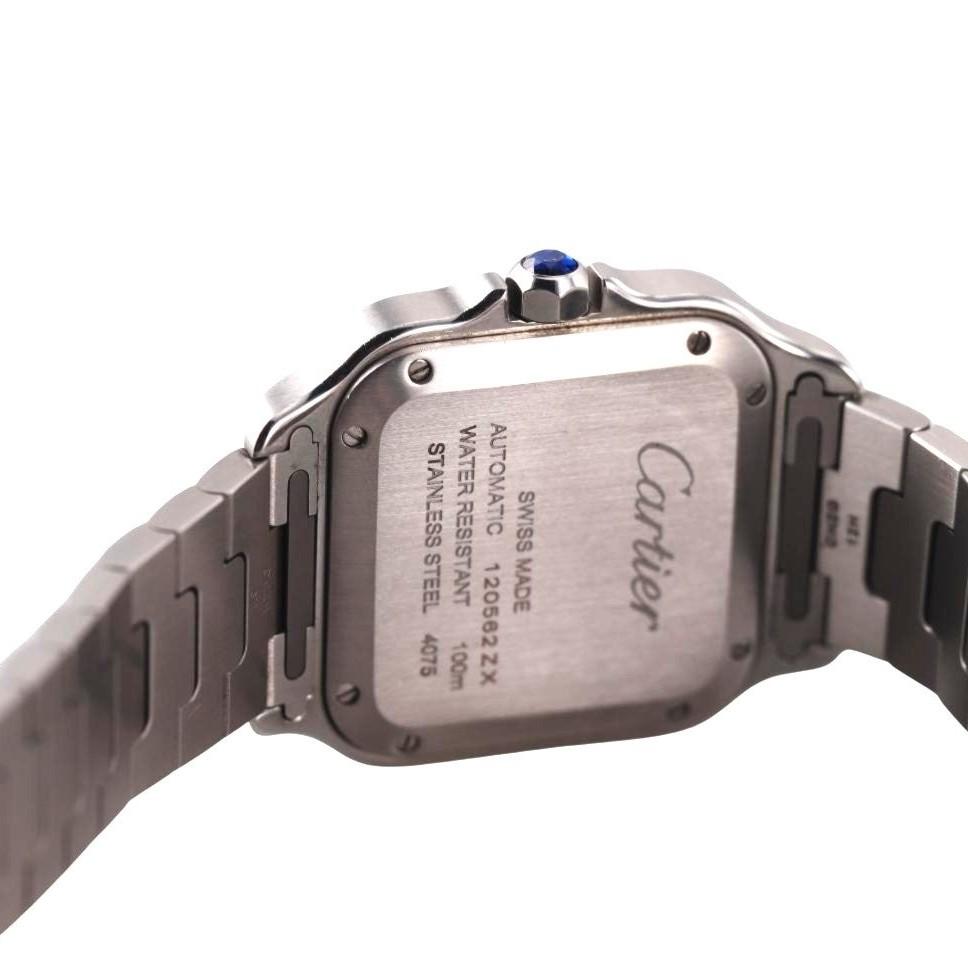 Cartier Santos Gold and Steel Automatic Watch Medium Model W2SA0016