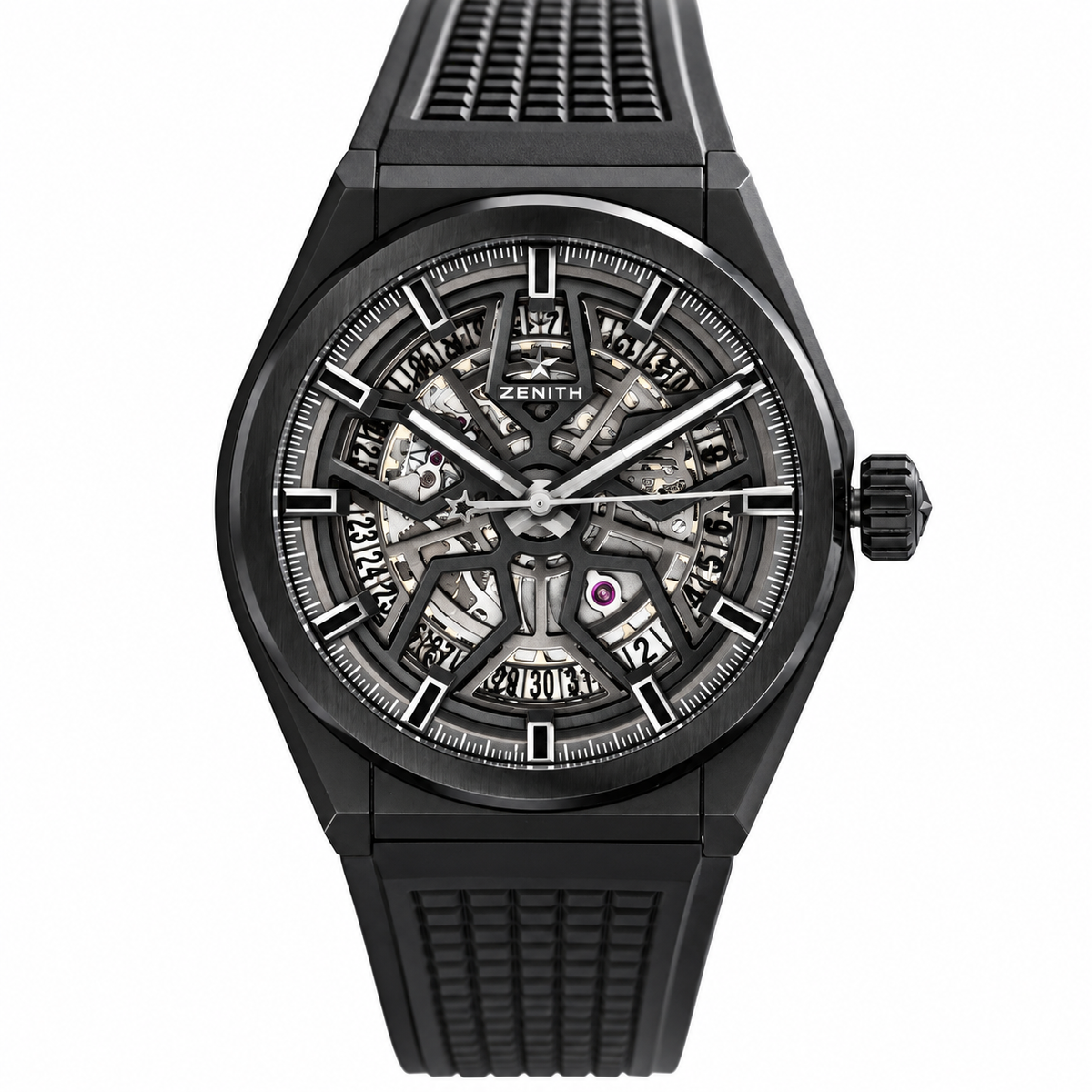 Zenith Defy Classic Black Ceramic Automatic Watch 49.9000.670/77.R782