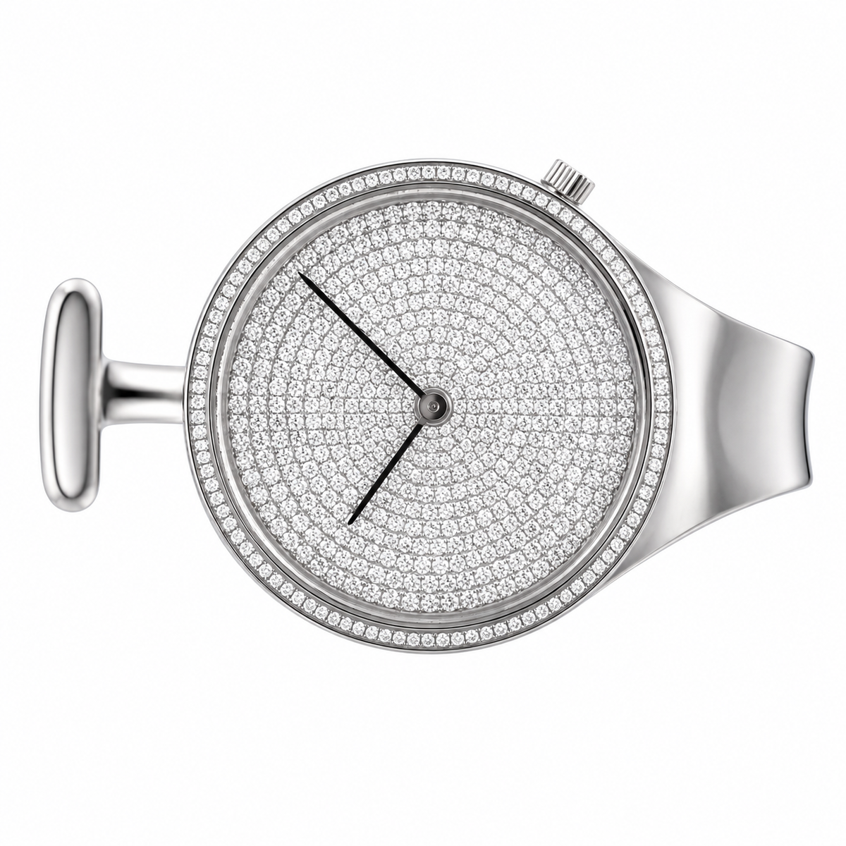 Georg Jensen Vivianna Diamond Dial 34mm Quartz Ladies Watch 35756