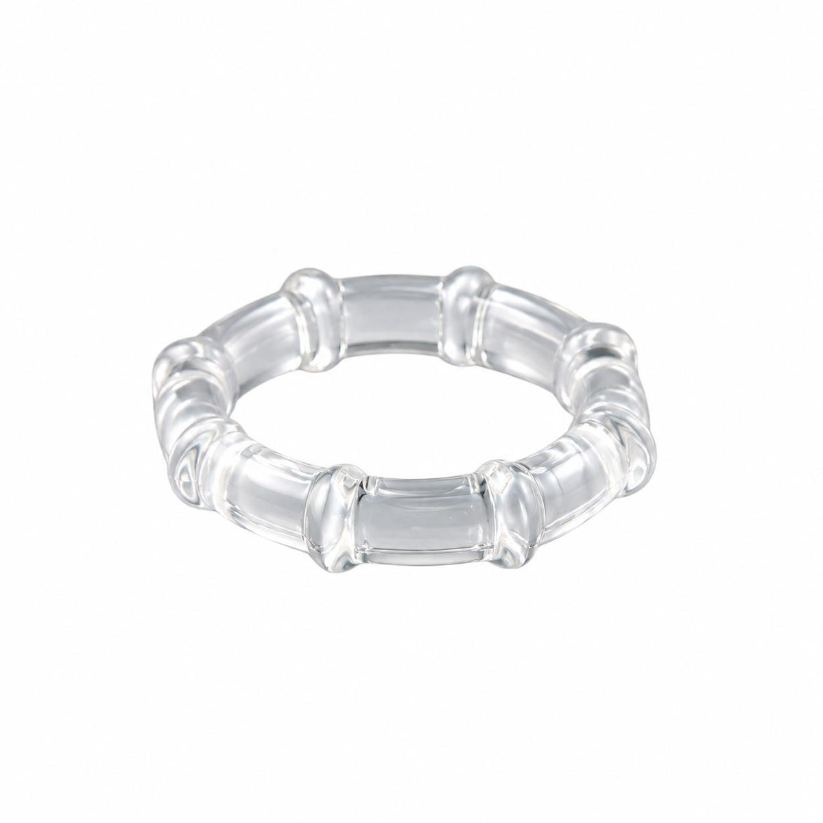 Lalique Soulmates Clear Crystal Band Ring 10315700