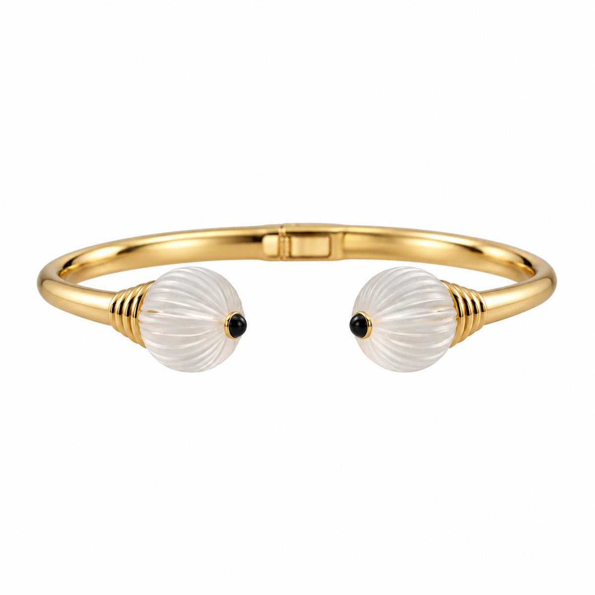 Lalique Vibrante Crystal Vermeil Silver Bracelet 10567400