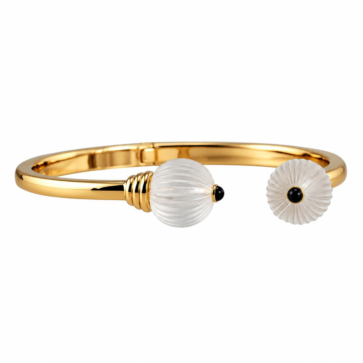 Lalique Vibrante Crystal Vermeil Silver Bracelet XS 10567400
