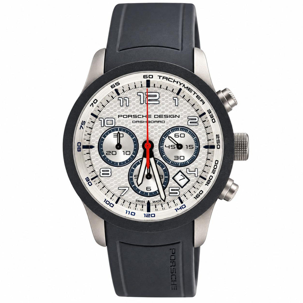 Porsche Design Dashboard Titanium Rubber Band Automatic Watch 6612.15/3