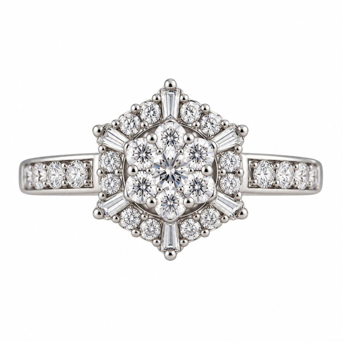 14k Gold Diamond Ring