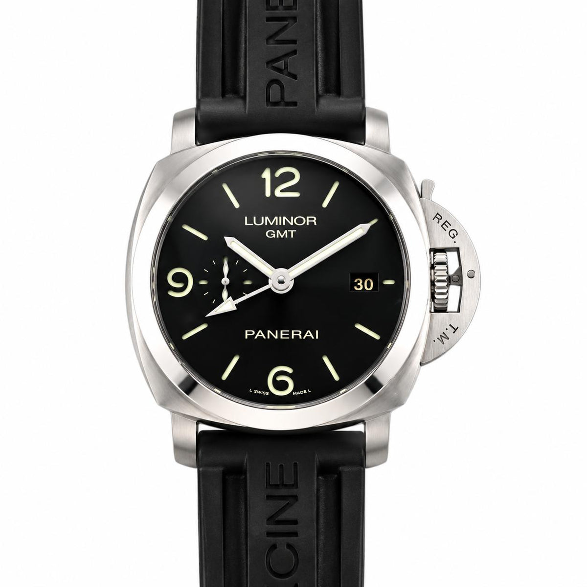 Panerai Luminor 1950 3 Days GMT Steel Watch PAM00320
