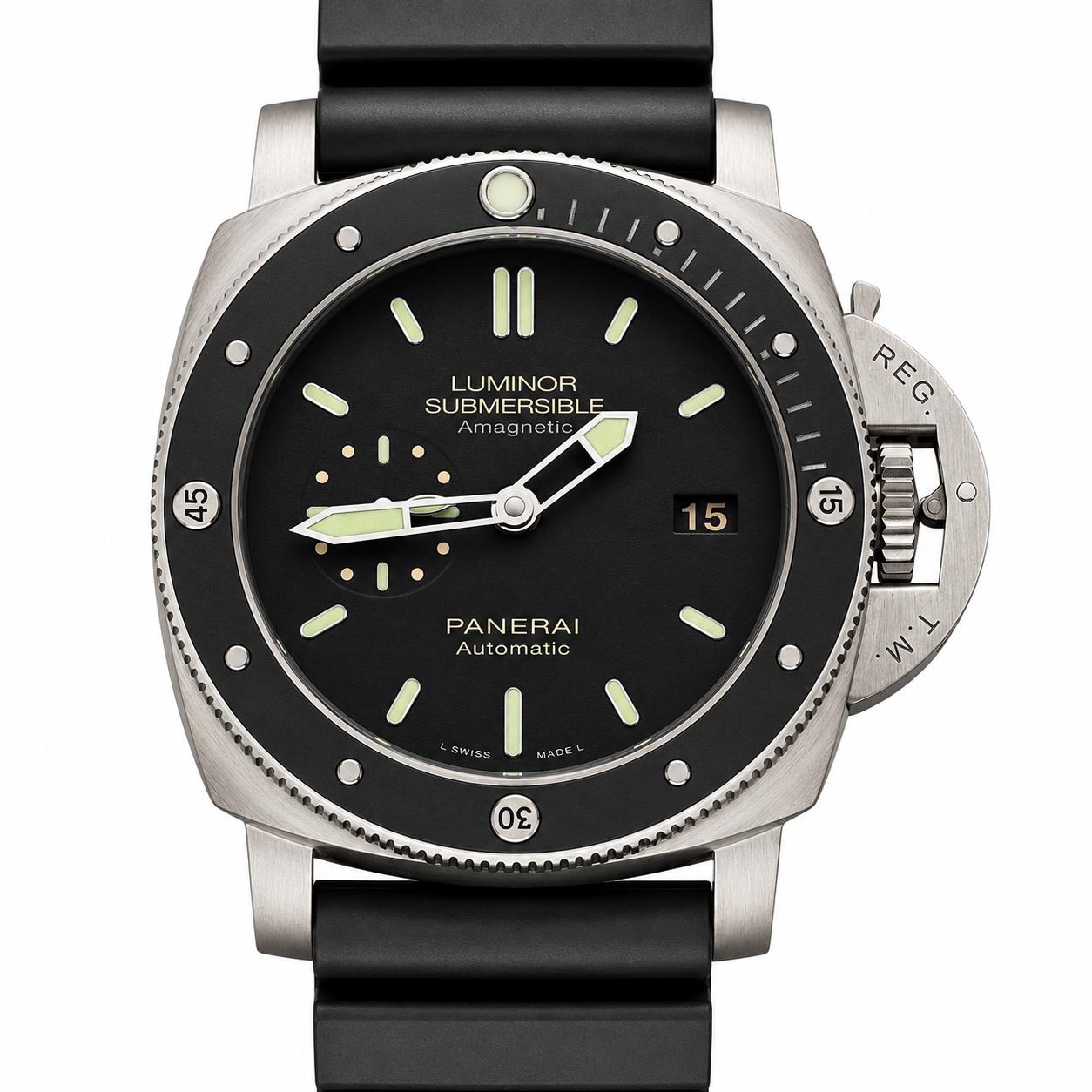 Panerai Luminor Submersible Amagnetic Titanium Watch PAM00389