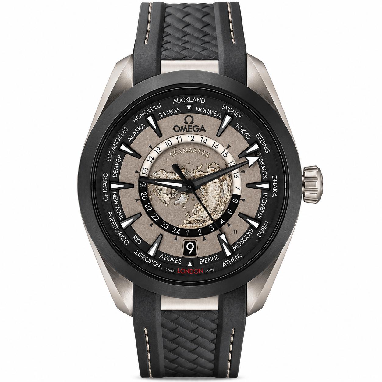 Omega Seamaster Aqua Terra Worldtimer GMT World Timer 220.92.43.22.99.001