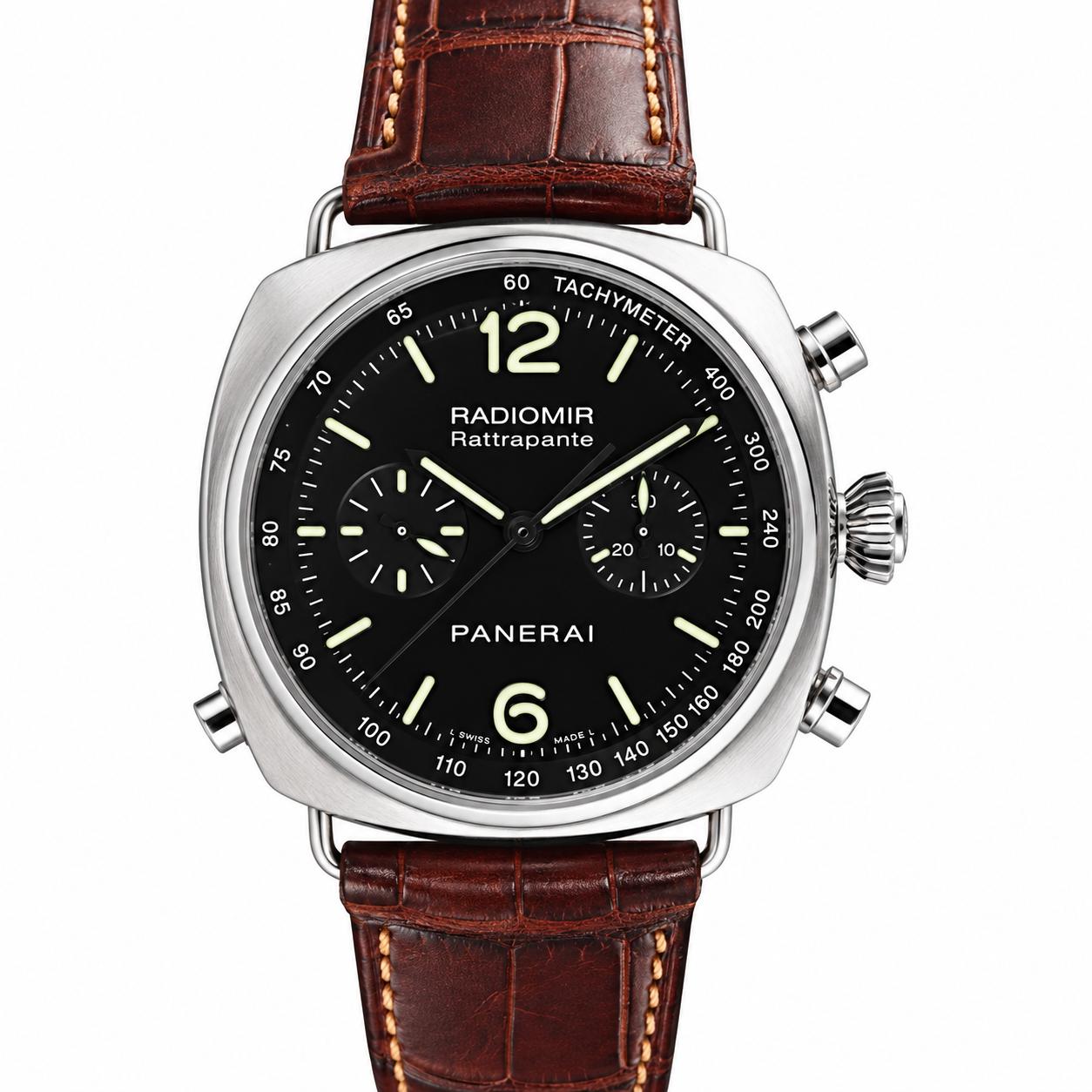 Panerai Radiomir Rattrapante Automatic Steel Watch PAM00214