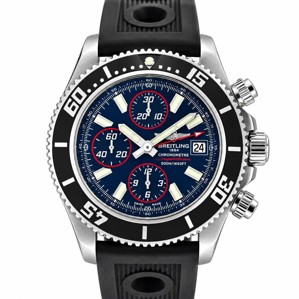 Breitling Super Ocean Chronograph II Steel Watch A13341