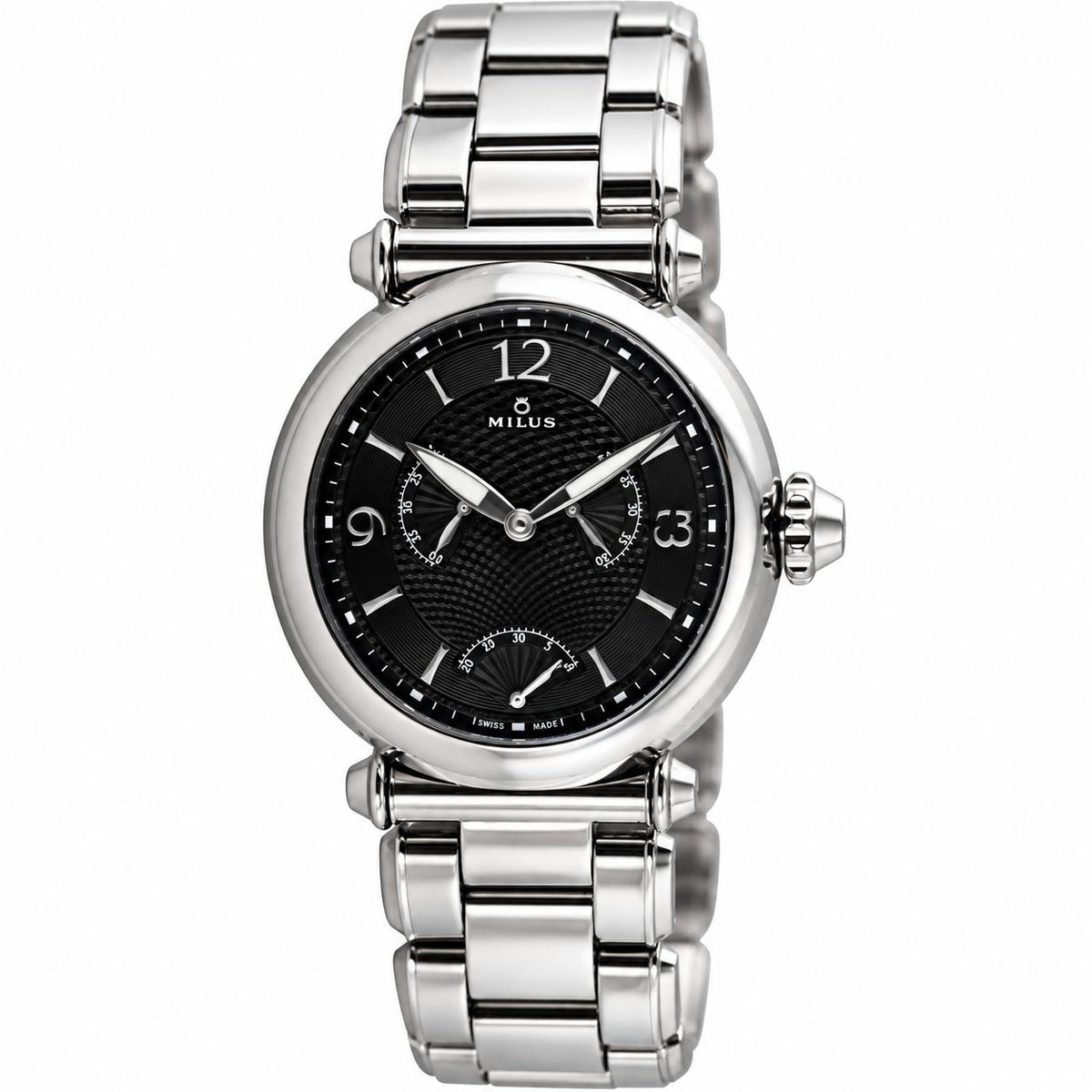 Milus Merea Tri Retrograde Stainless Steel Automatic Lady's Watch MER SP03