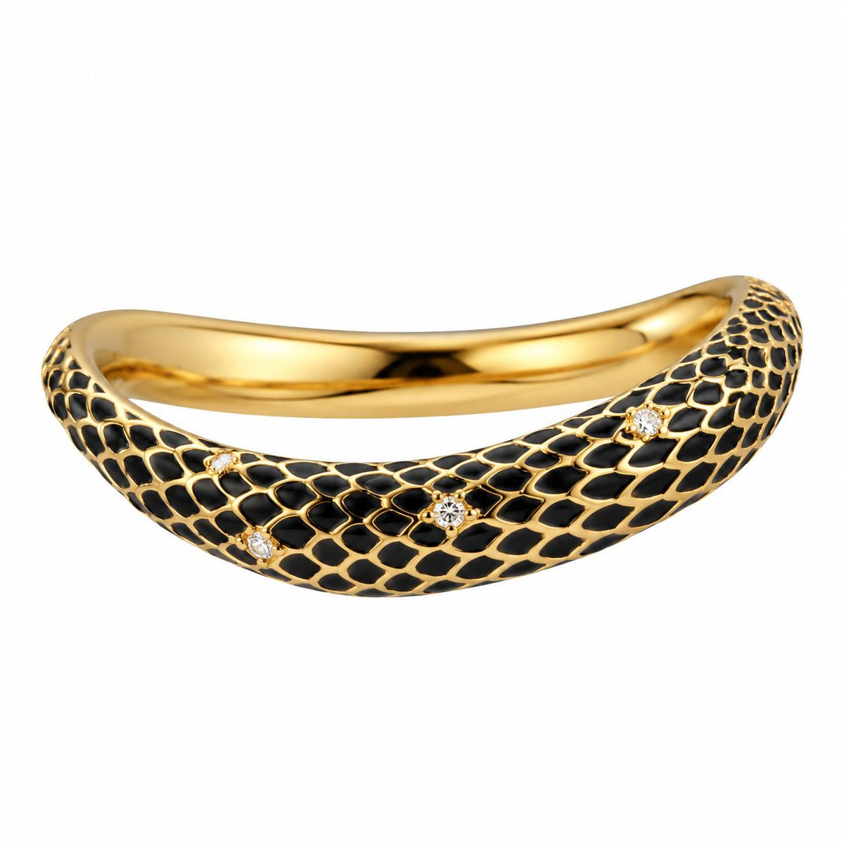 Lalique Opera National De Paris Eurydice Gold Plated Bracelet 10661600