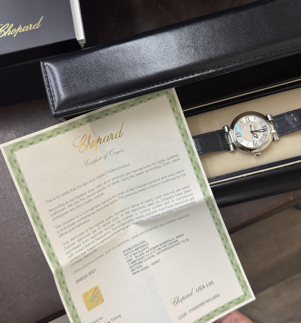 Chopard Imperiale Stainless Steel Watch 388532-3001