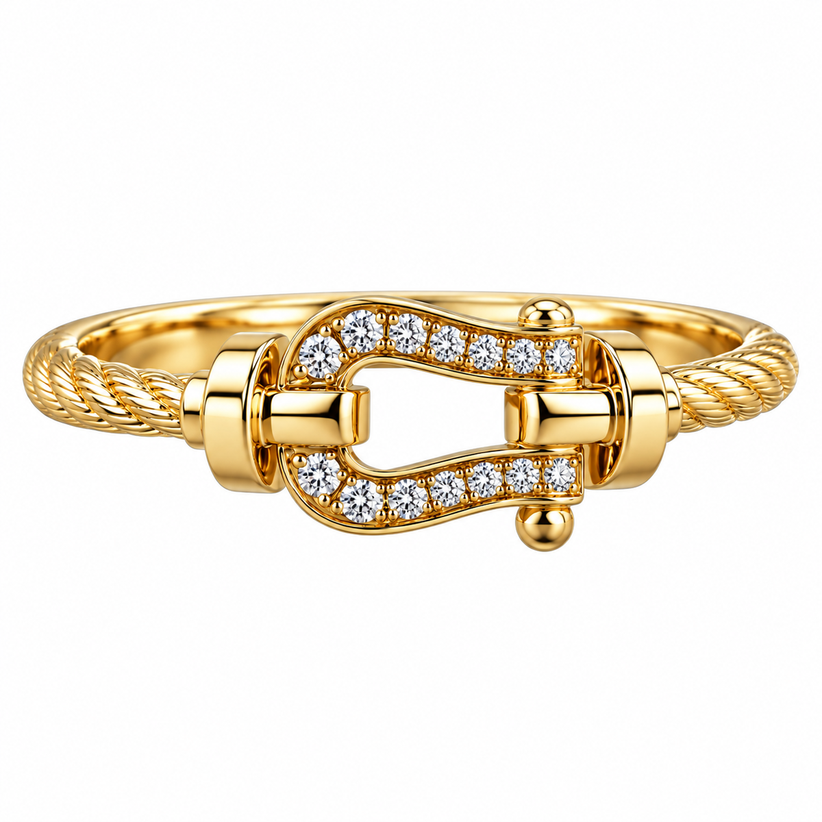 Fred Force 10 18k Diamond Small Model Ring