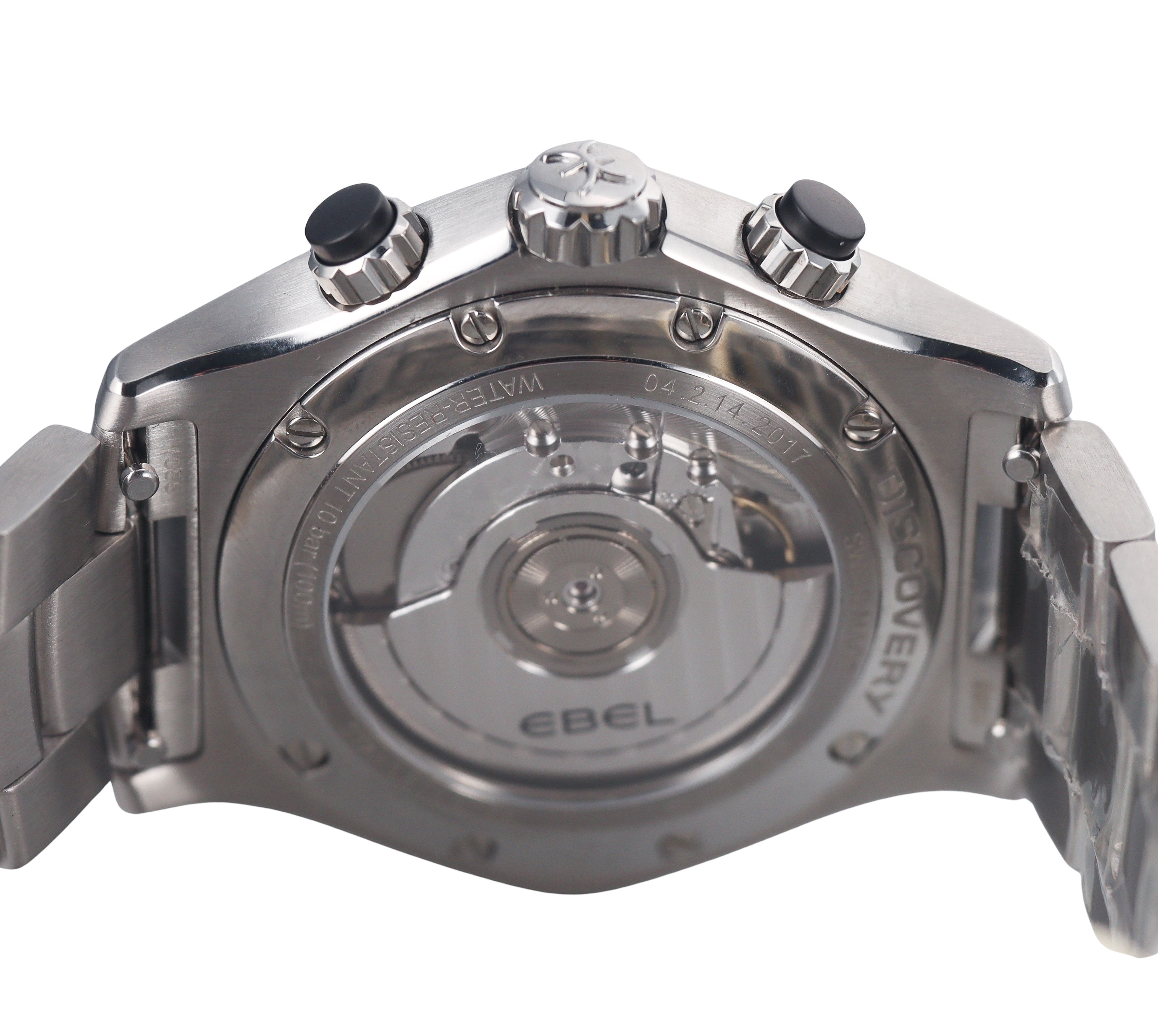 Ebel Discovery Men's Chronograph Steel Watch 1216460