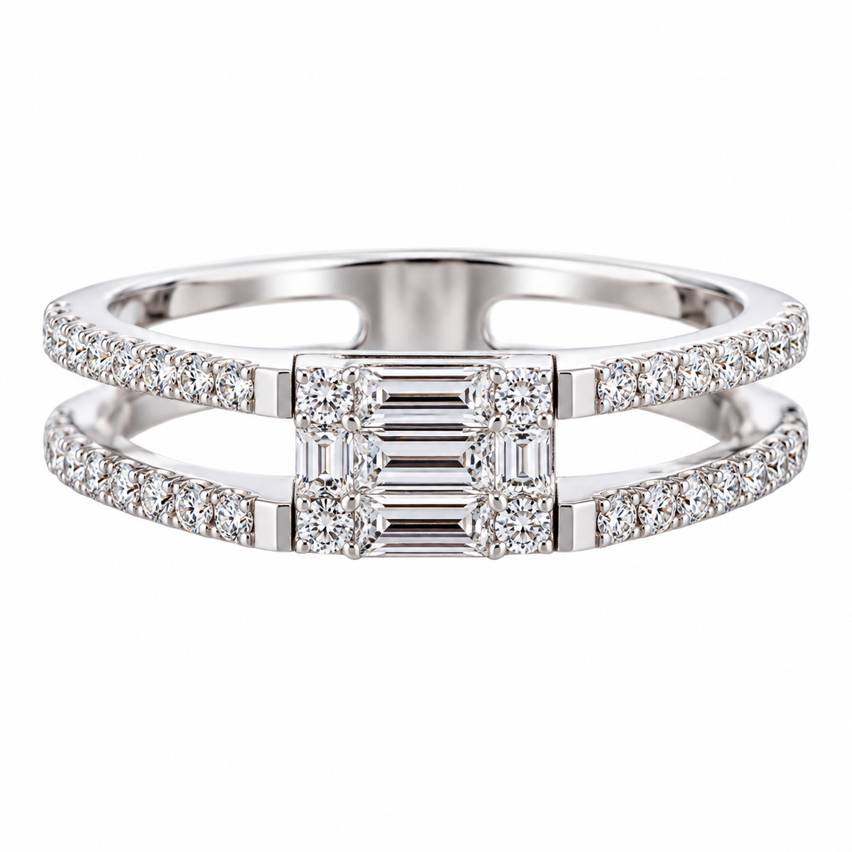 Mimi Milano Gold Diamond Ring