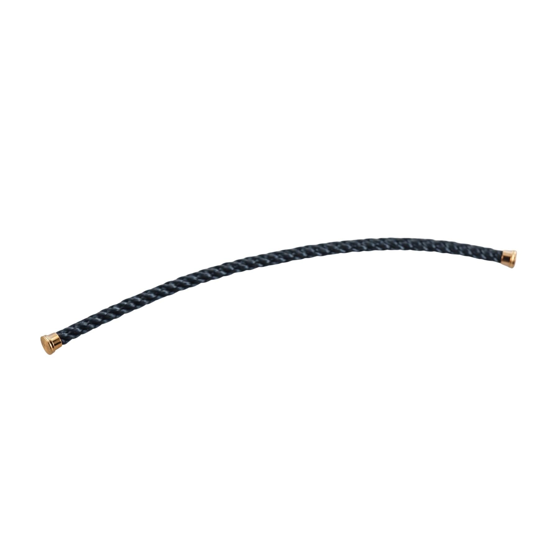 Fred Force 10 Bracelet Grey Storm Cable Large QA-1448